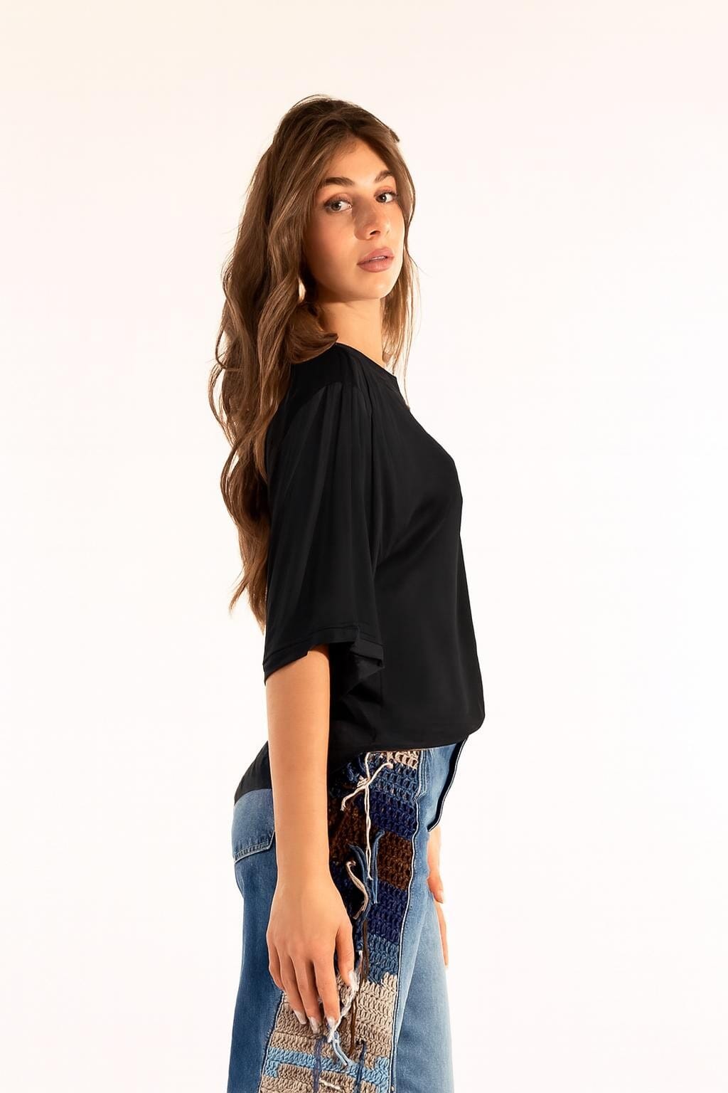 T-Shirt Raso Over Kontatto