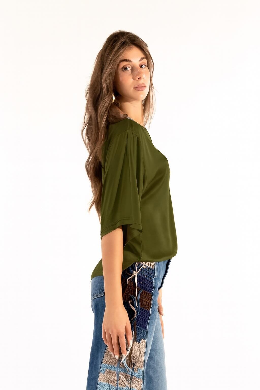 T-Shirt Raso Over Kontatto