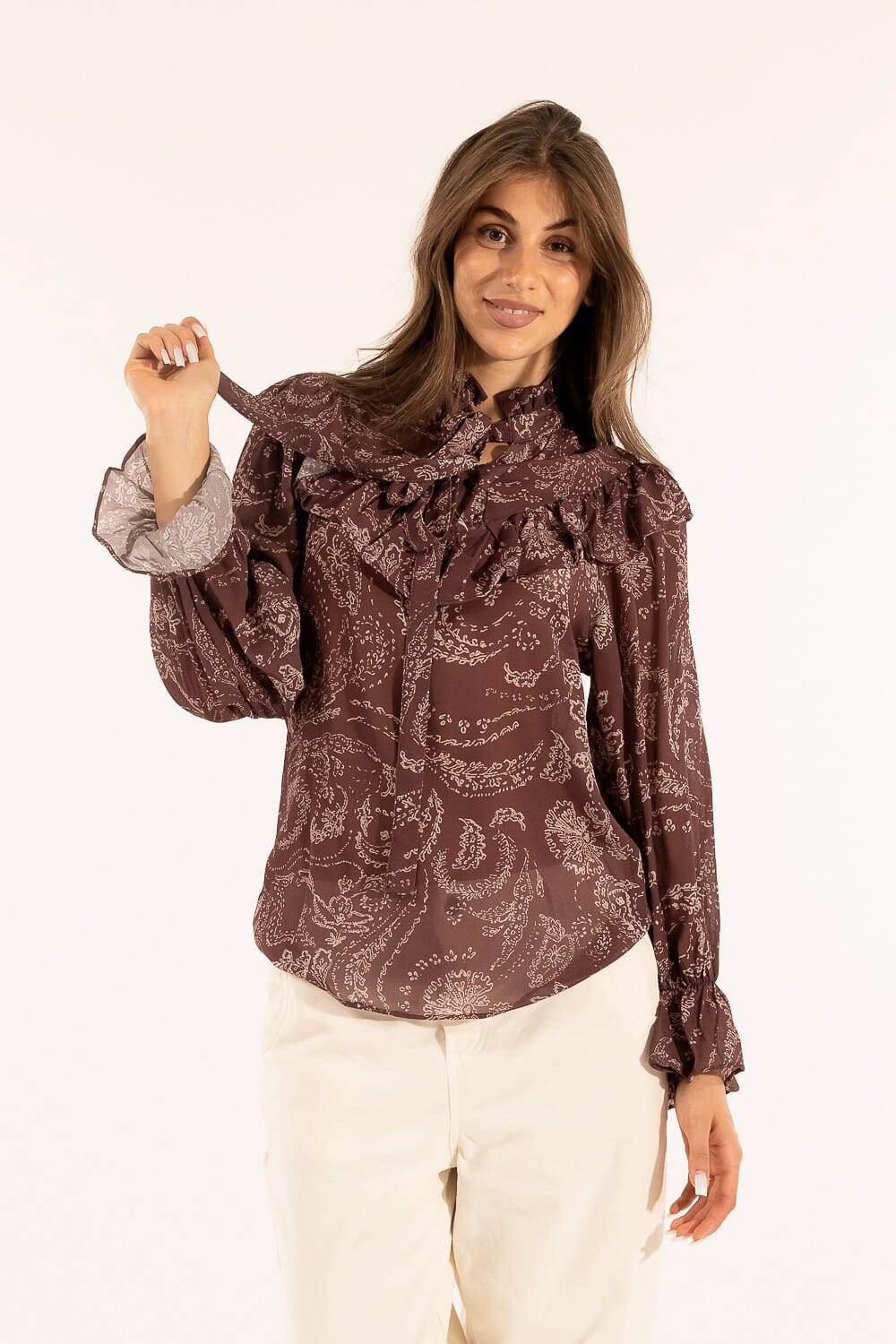 Blusa Rouches Kontatto