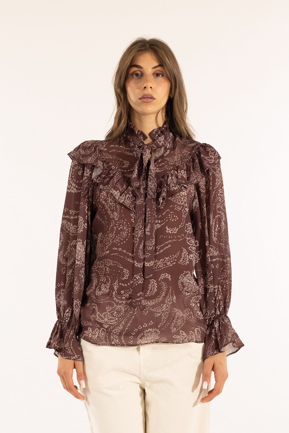 Blusa Rouches Kontatto