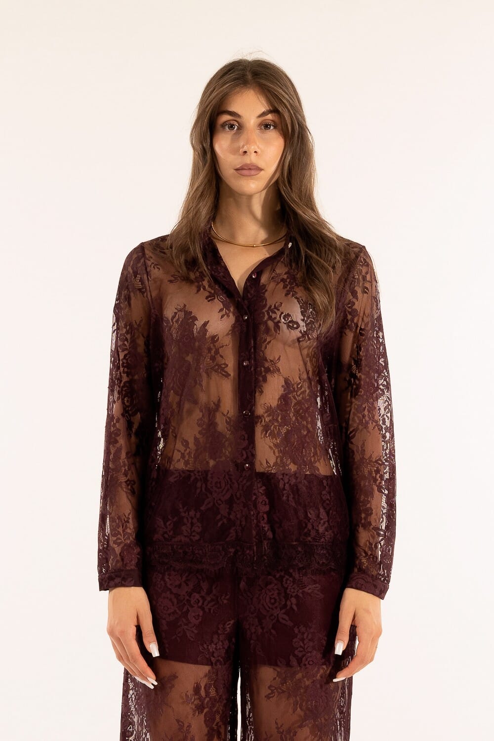 Camicia Pizzo Kontatto