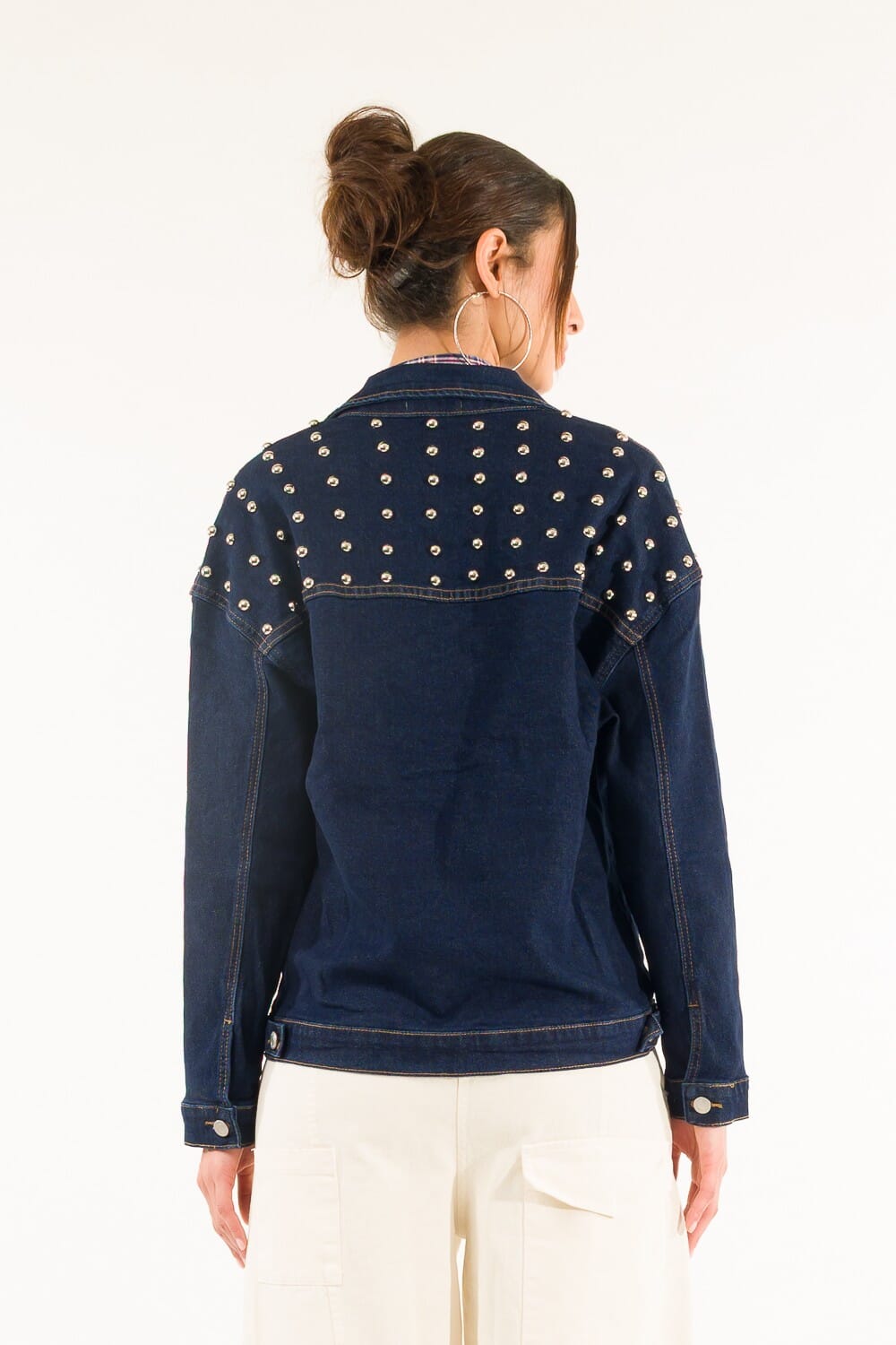 Kontatto Denim Studs Jacket