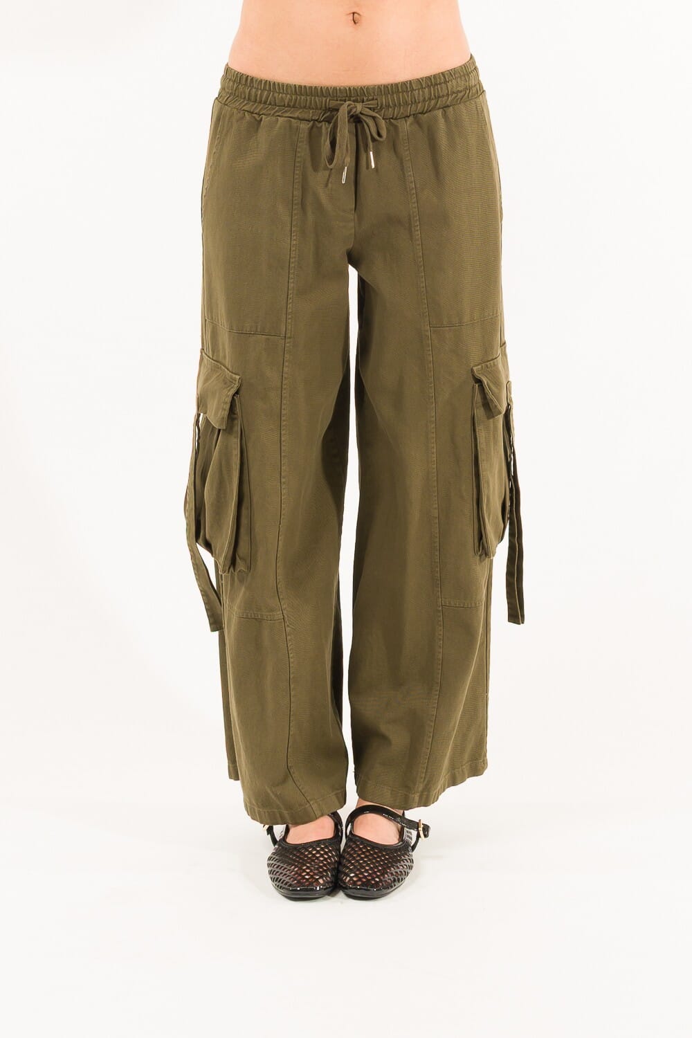 Pantalone Cargo Elastico Kontatto