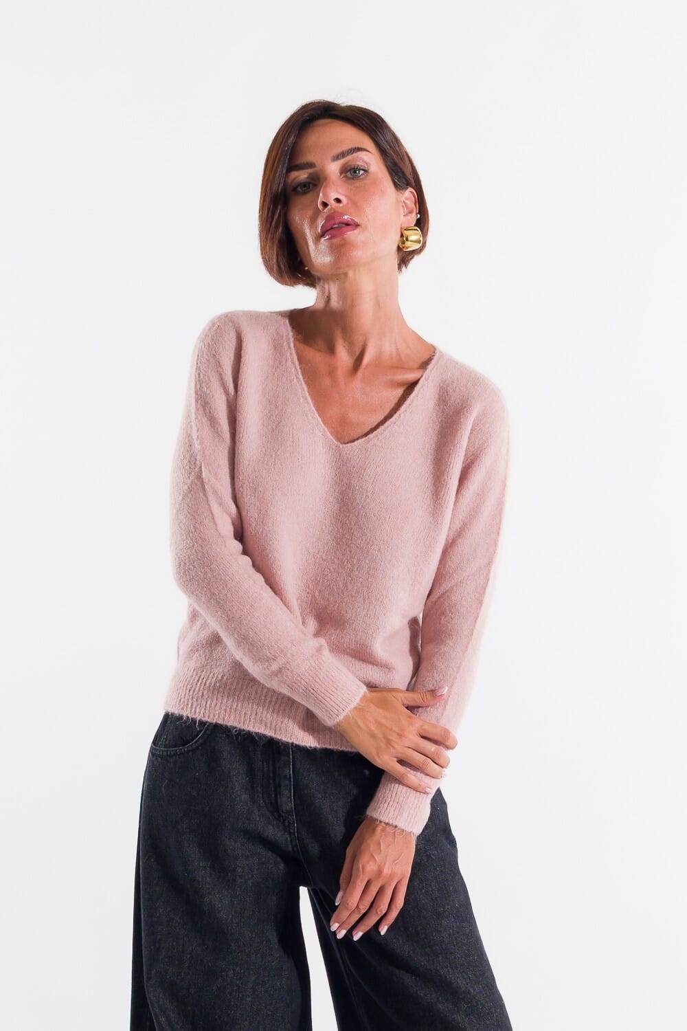 Maglia Scollo V Kontatto