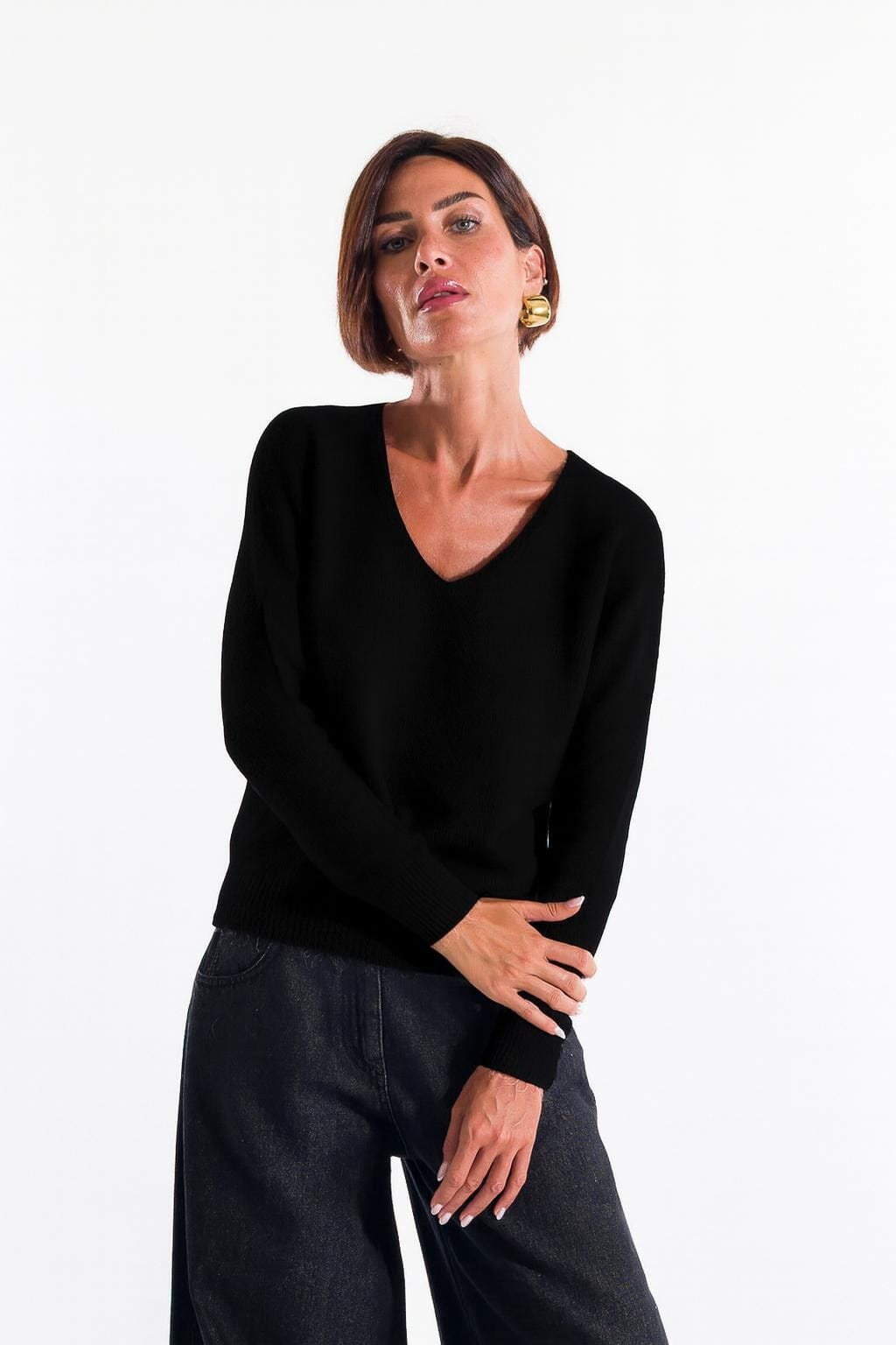 Maglia Scollo V Kontatto