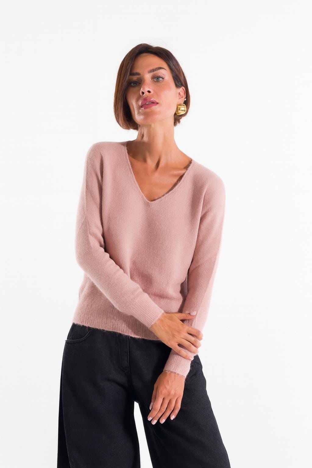 Maglia Scollo V Kontatto