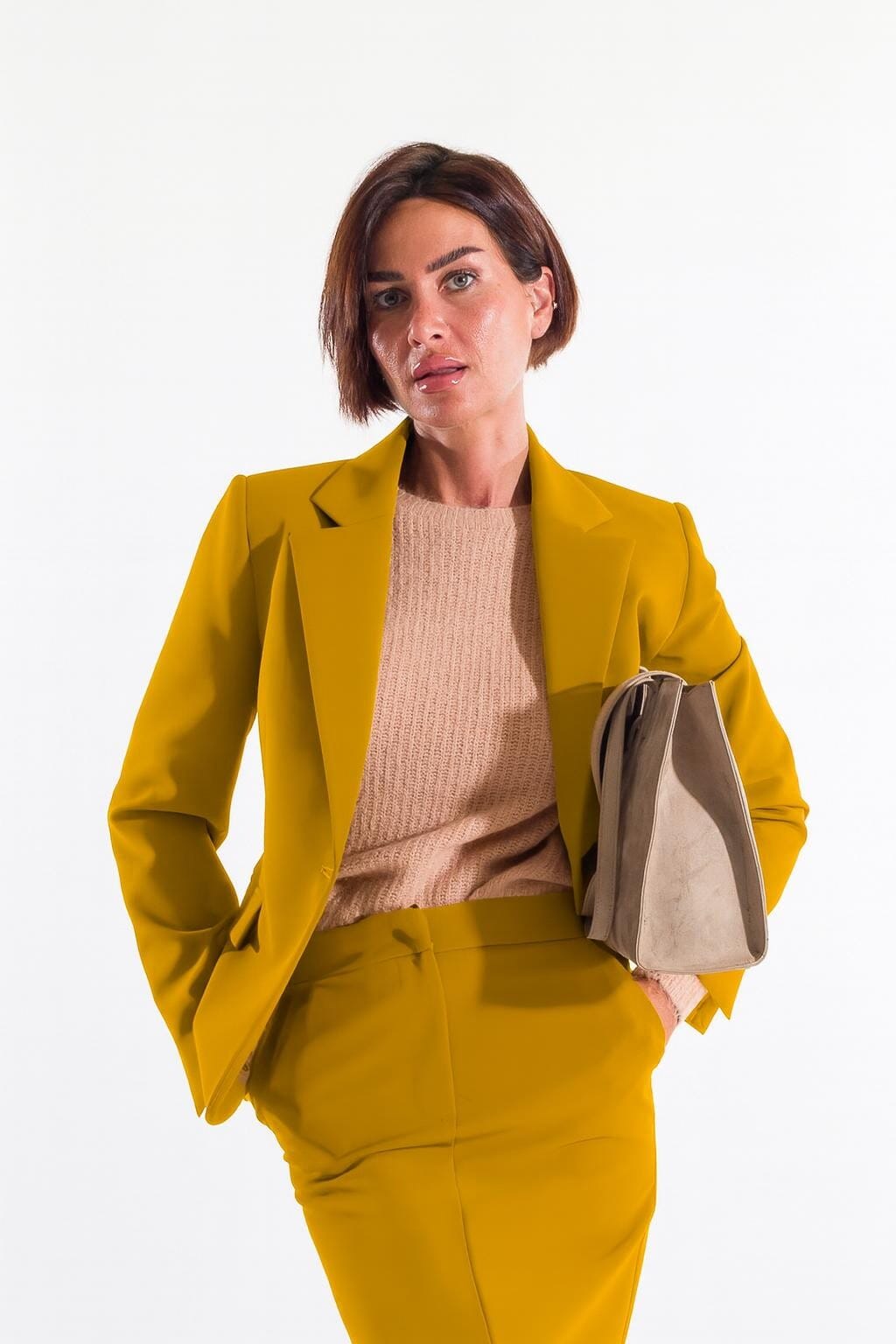 Giacca 1 Bottone Kontatto