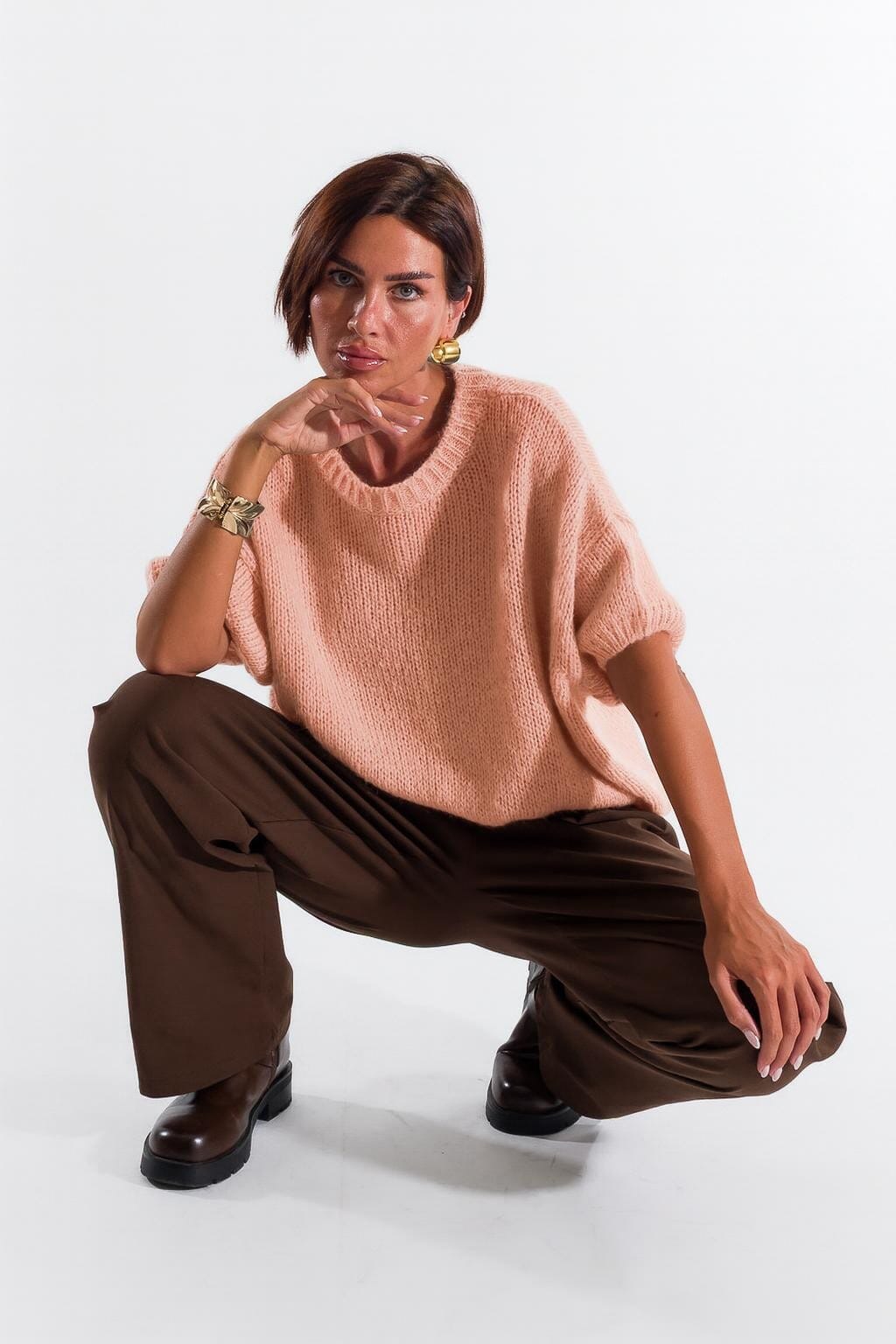 Girocollo Manica Corta Kontatto