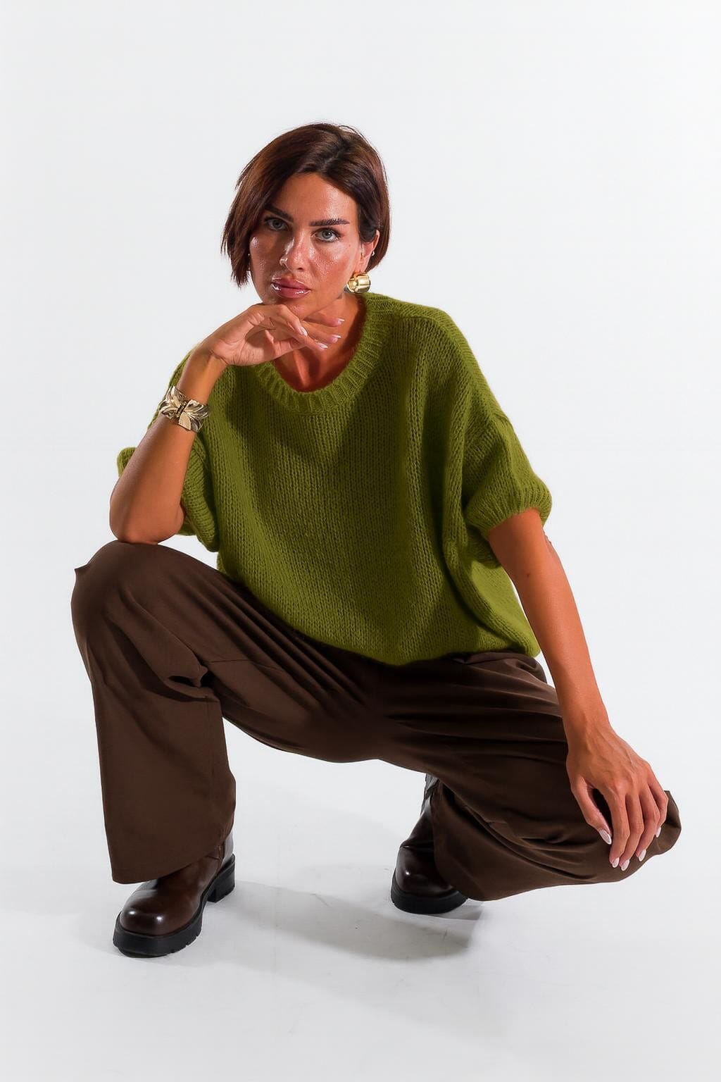 Girocollo Manica Corta Kontatto