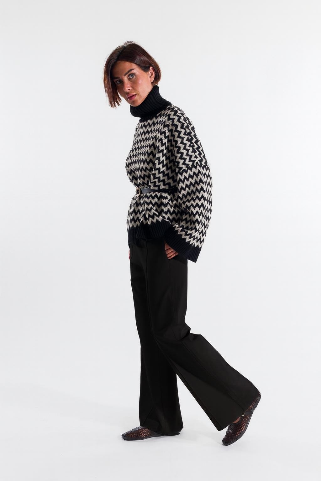 Pantalone Banda In Tono Kontatto