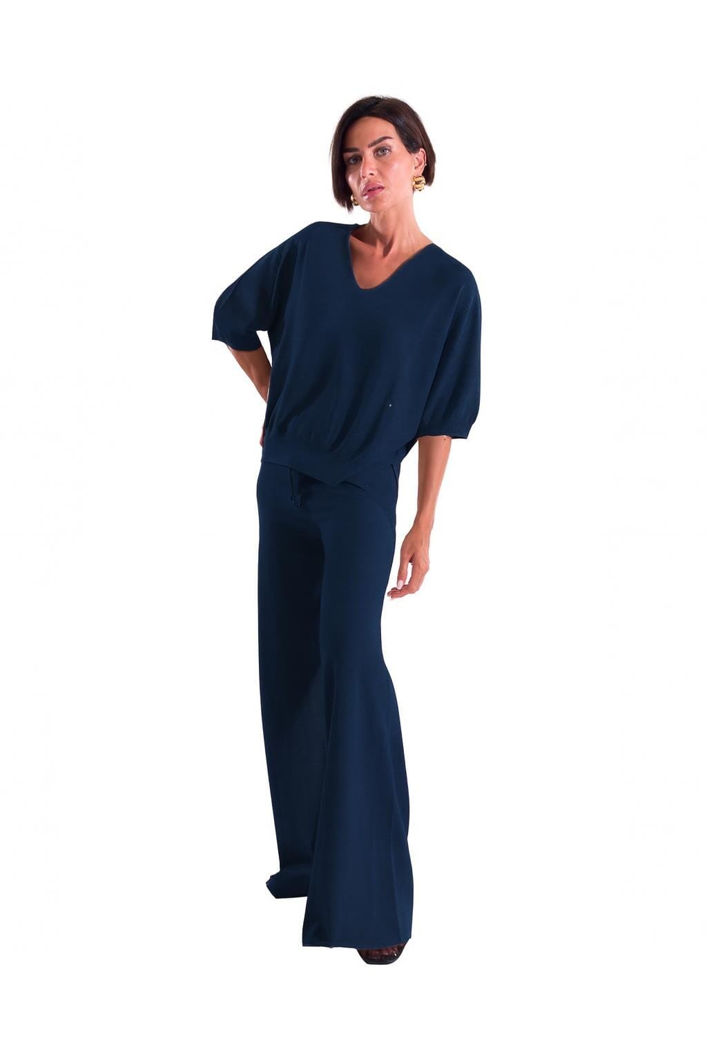 Pantalone Coulisse Paillettes Kontatto