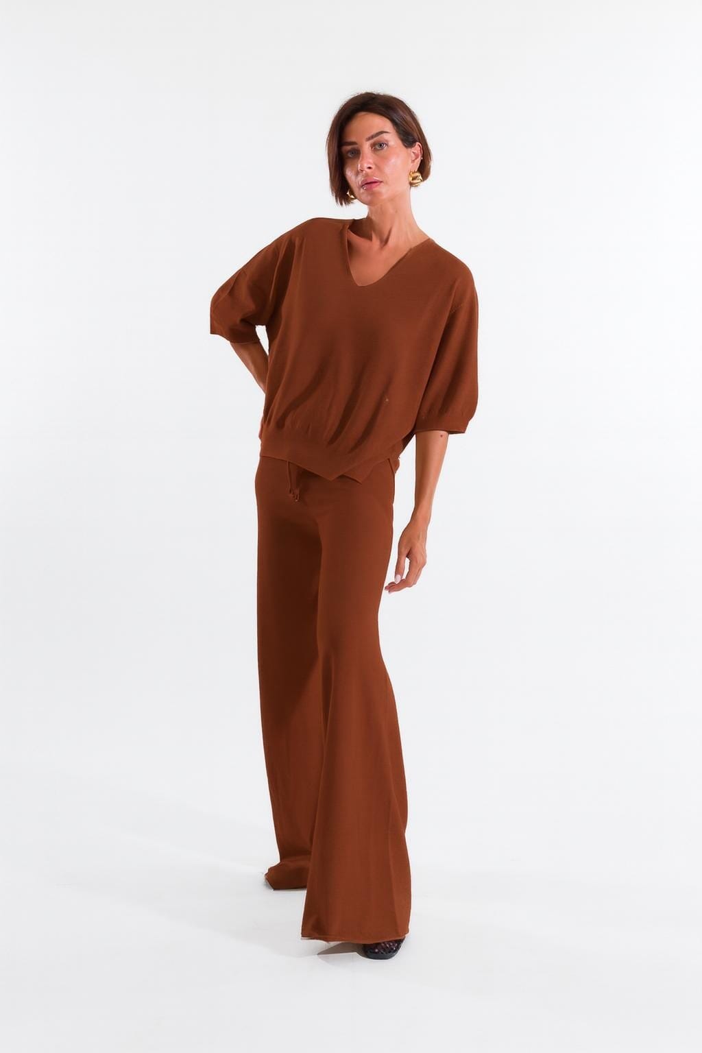 Pantalone Coulisse Paillettes Kontatto