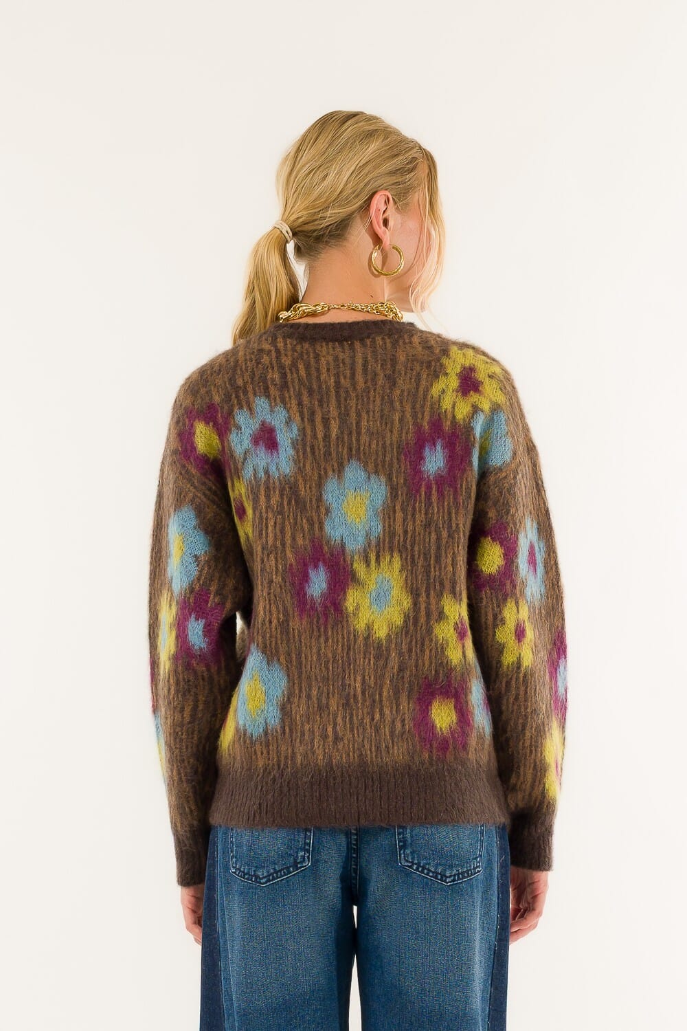 Girocollo Macula E Fiori Kontatto