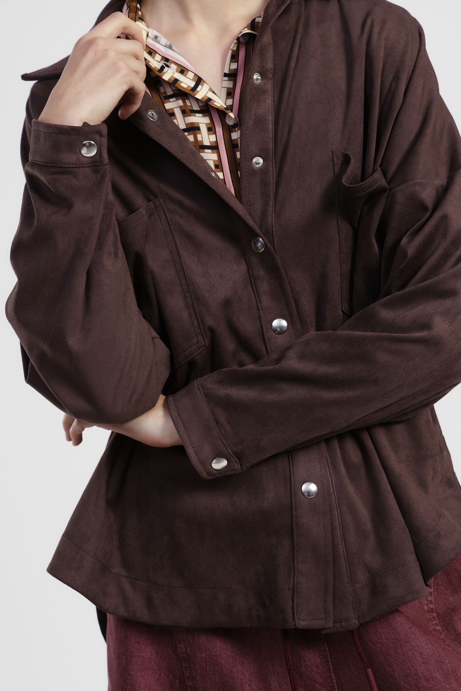 Dixie Over Blazer avec boutons et poches plaquées