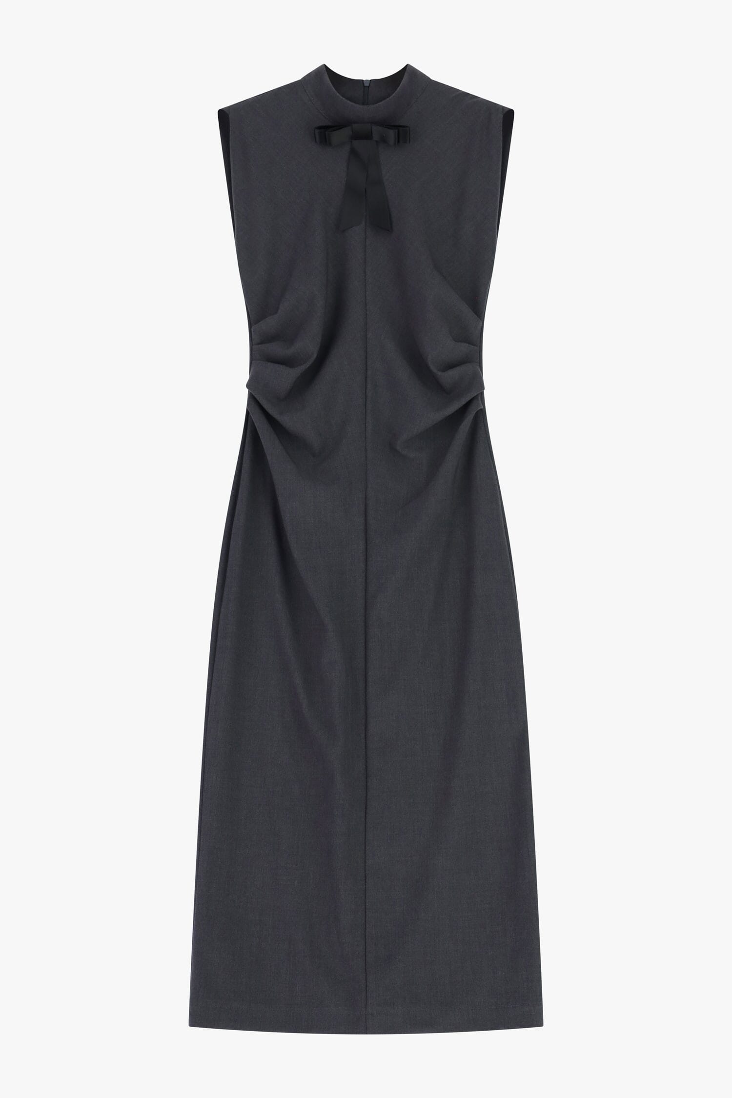 Abito Midi Senza Maniche Con Fiocco Dixie