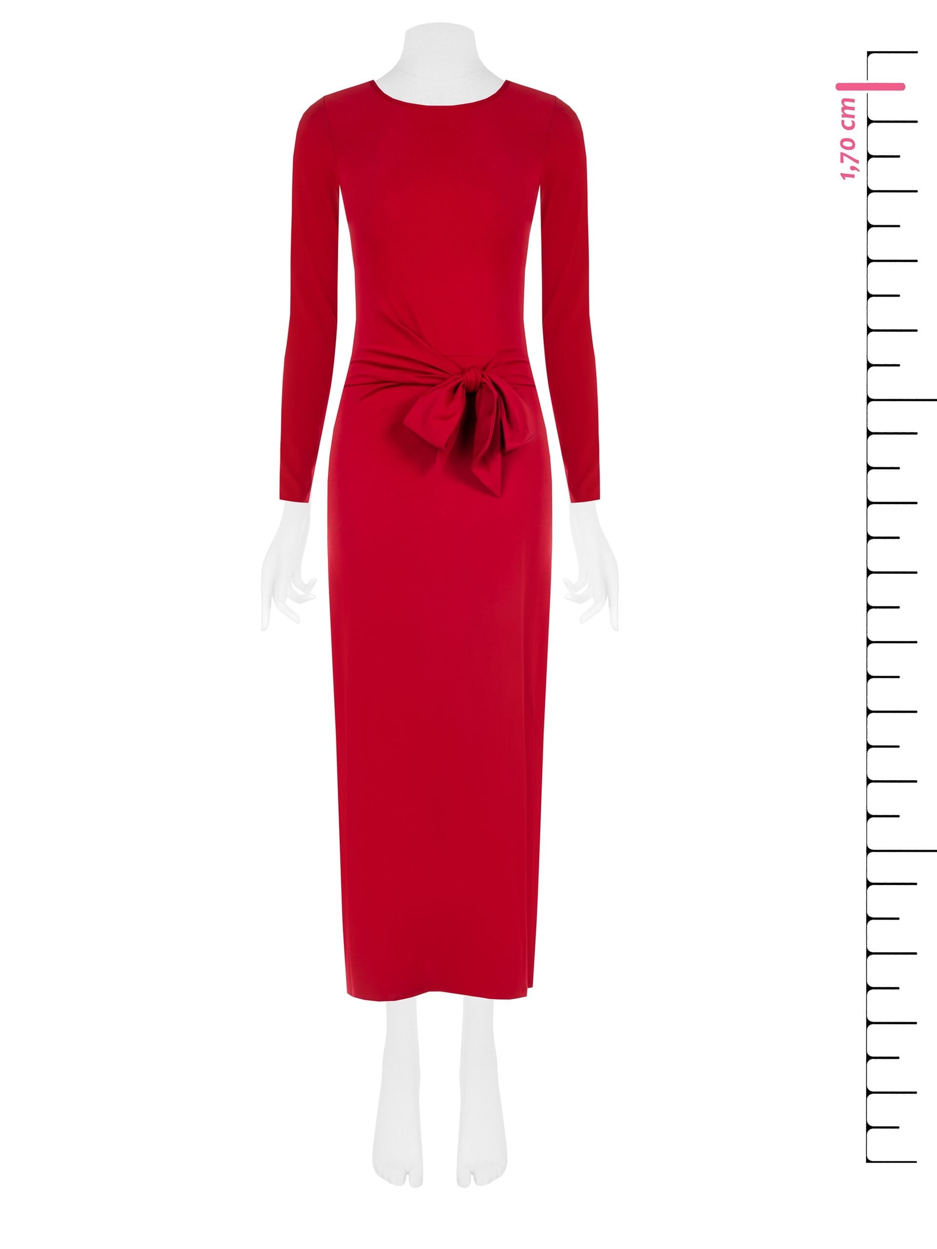 Abito Lungo Con Fascia Annodata In Vita Rinascimento