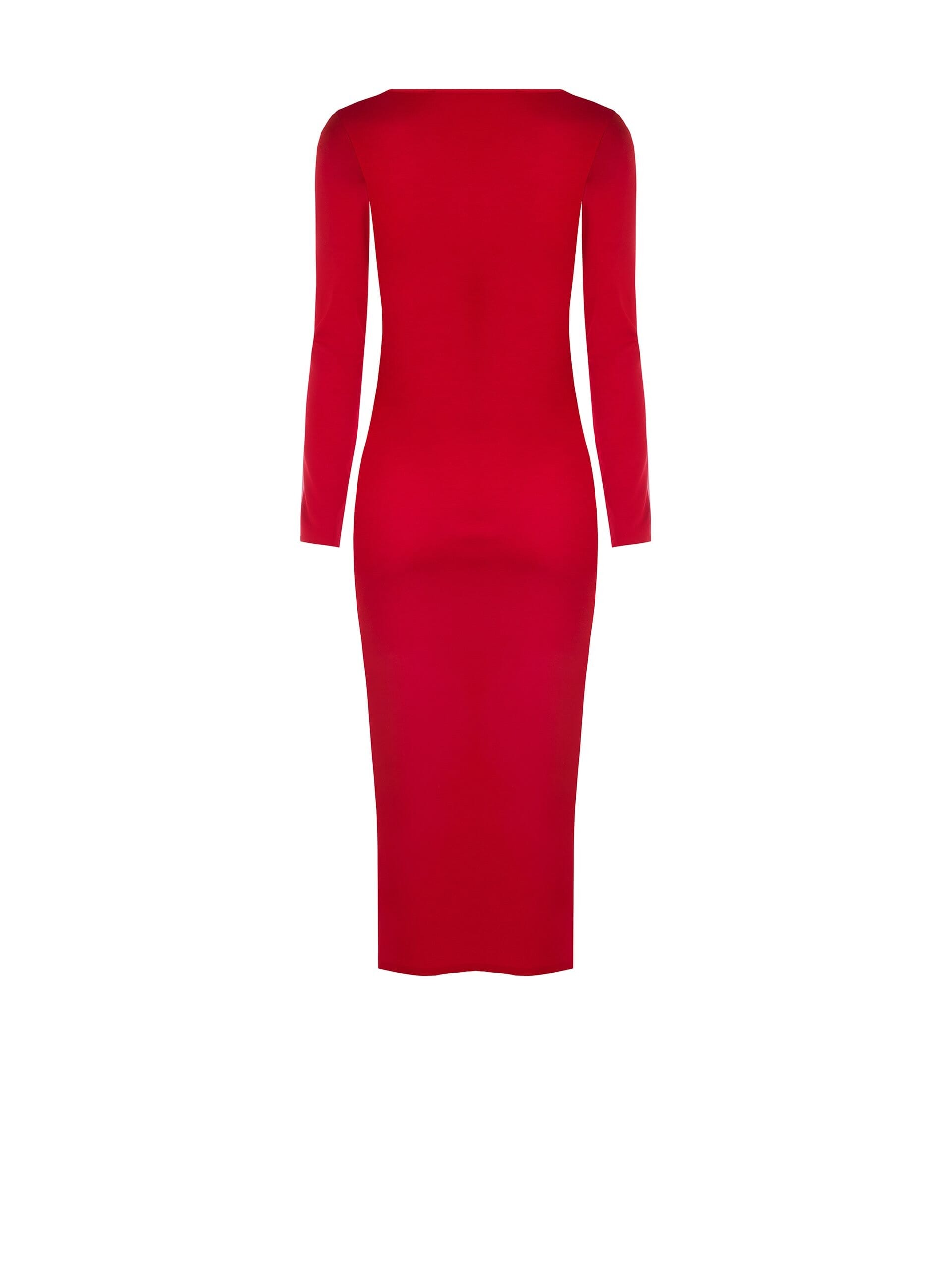 Abito A Tubino Con Scollo Annodato E Cut-Out Rinascimento