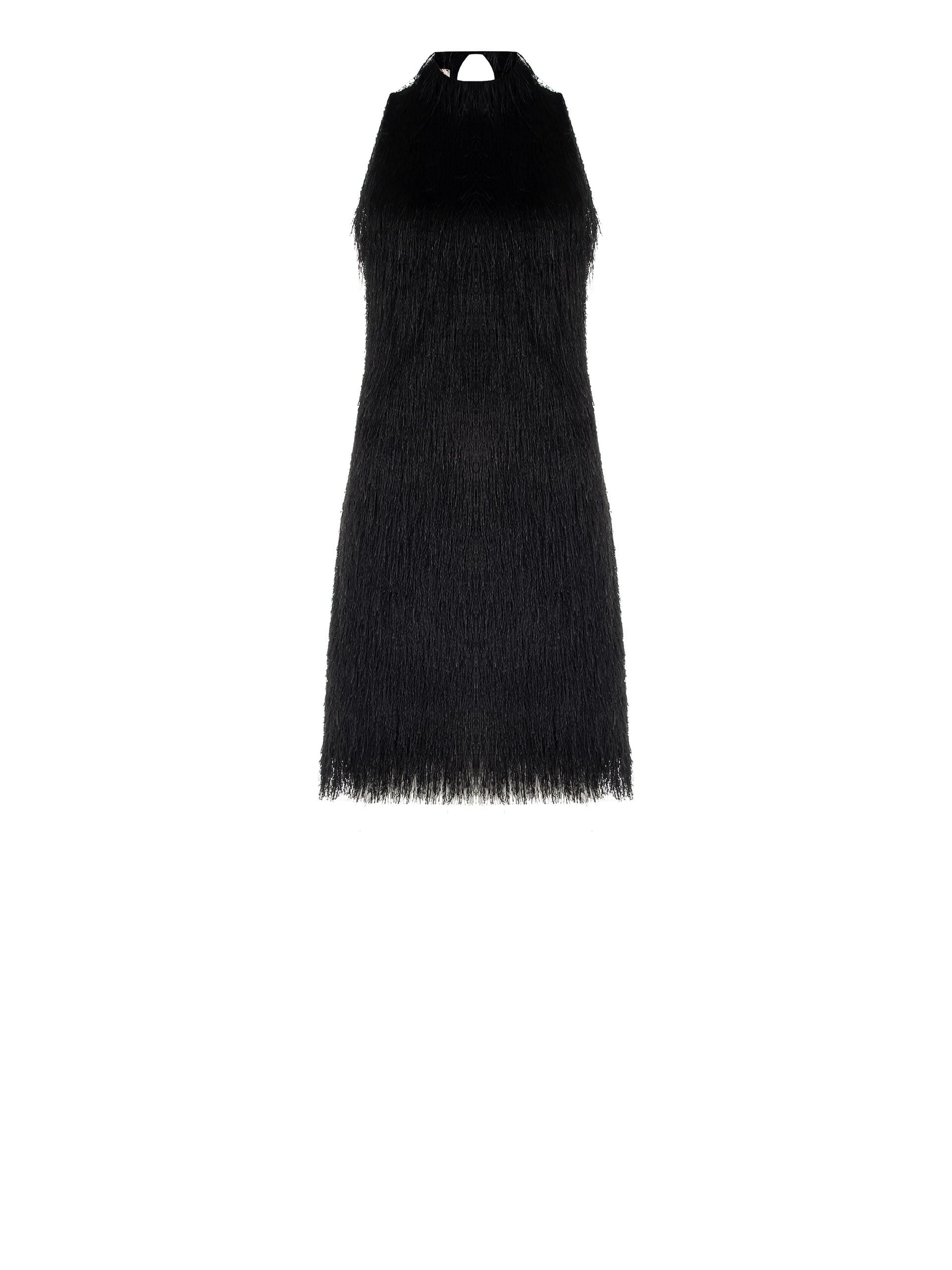 Rinascimento - Robe courte à triangle frangé