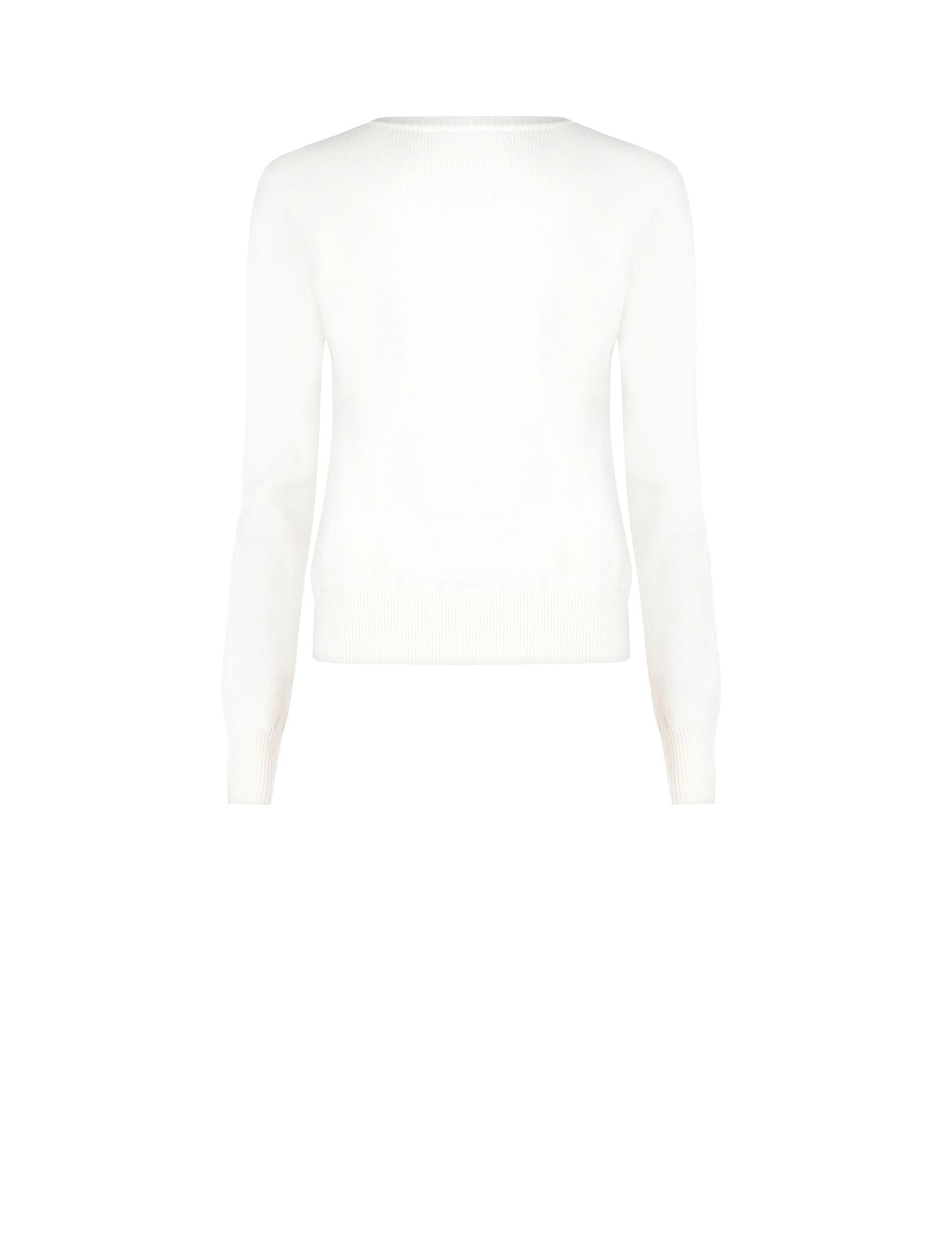 Cardigan Pull With Crystals Cabochon Rinascimento