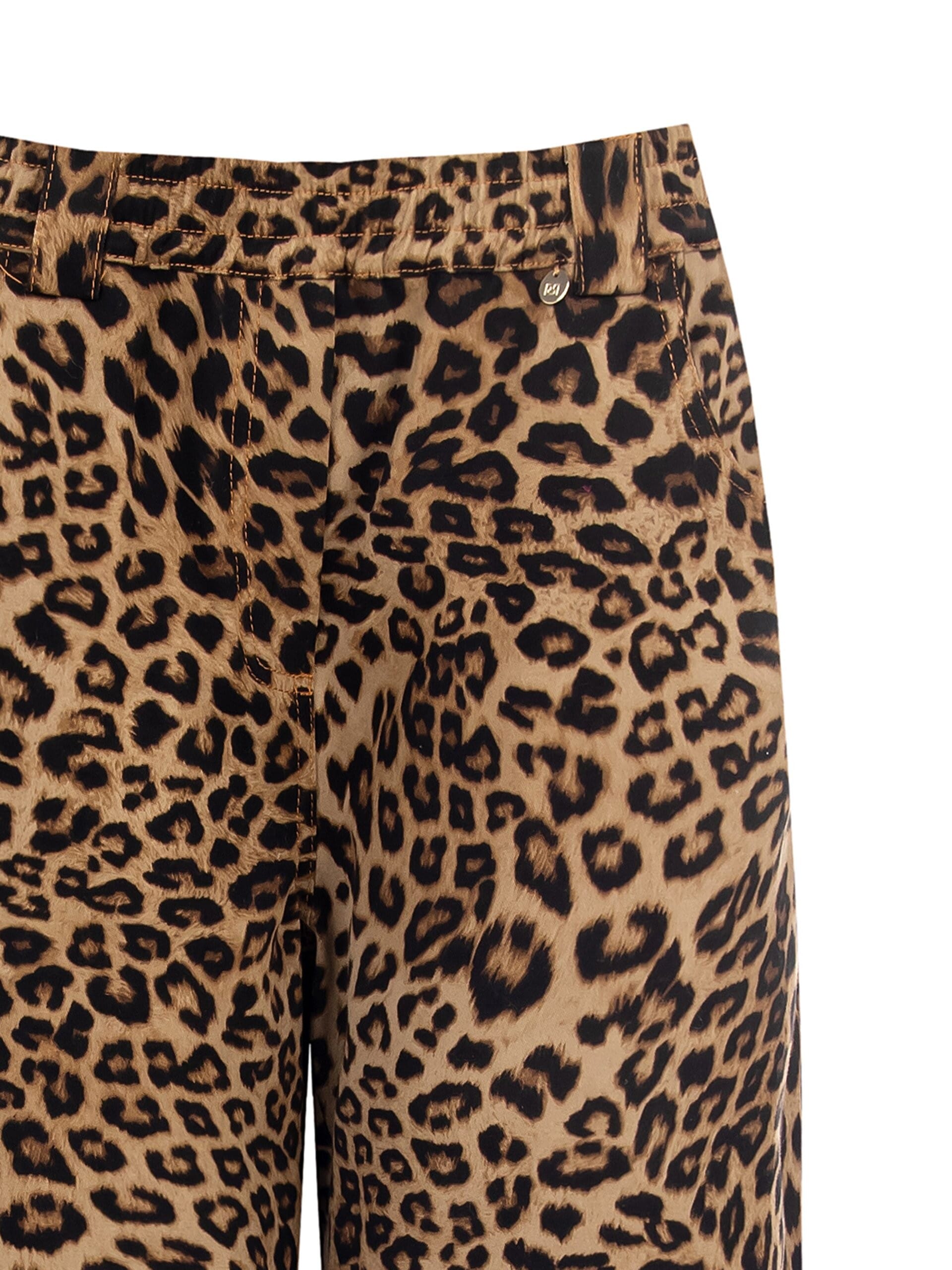 Pantaloni Balloon Maculati Con Elastico In Vita Rinascimento