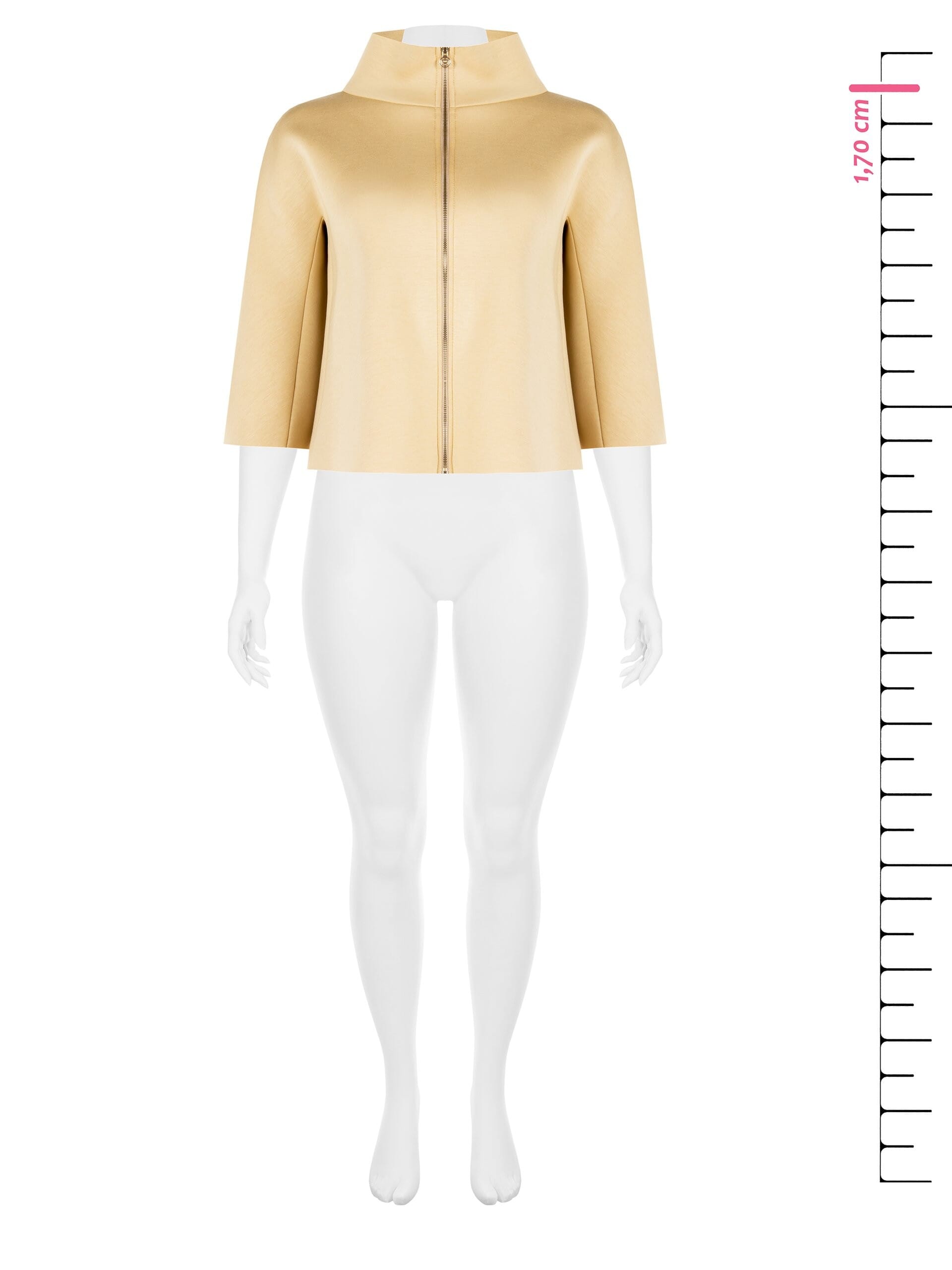 Rinascimento Manteau court en néoprène Curvy