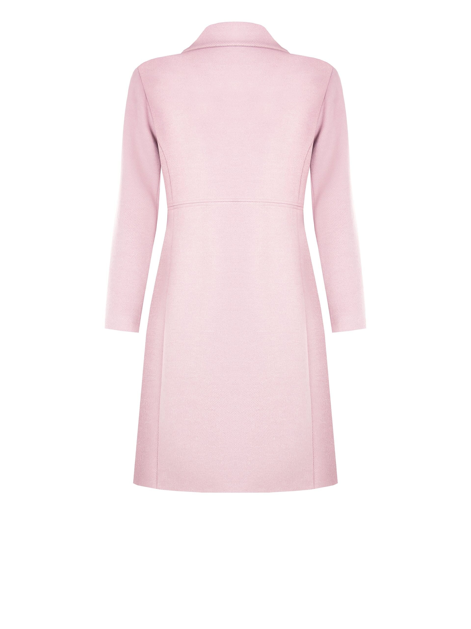 Rinascimento Curvy Pleated Velour Coat