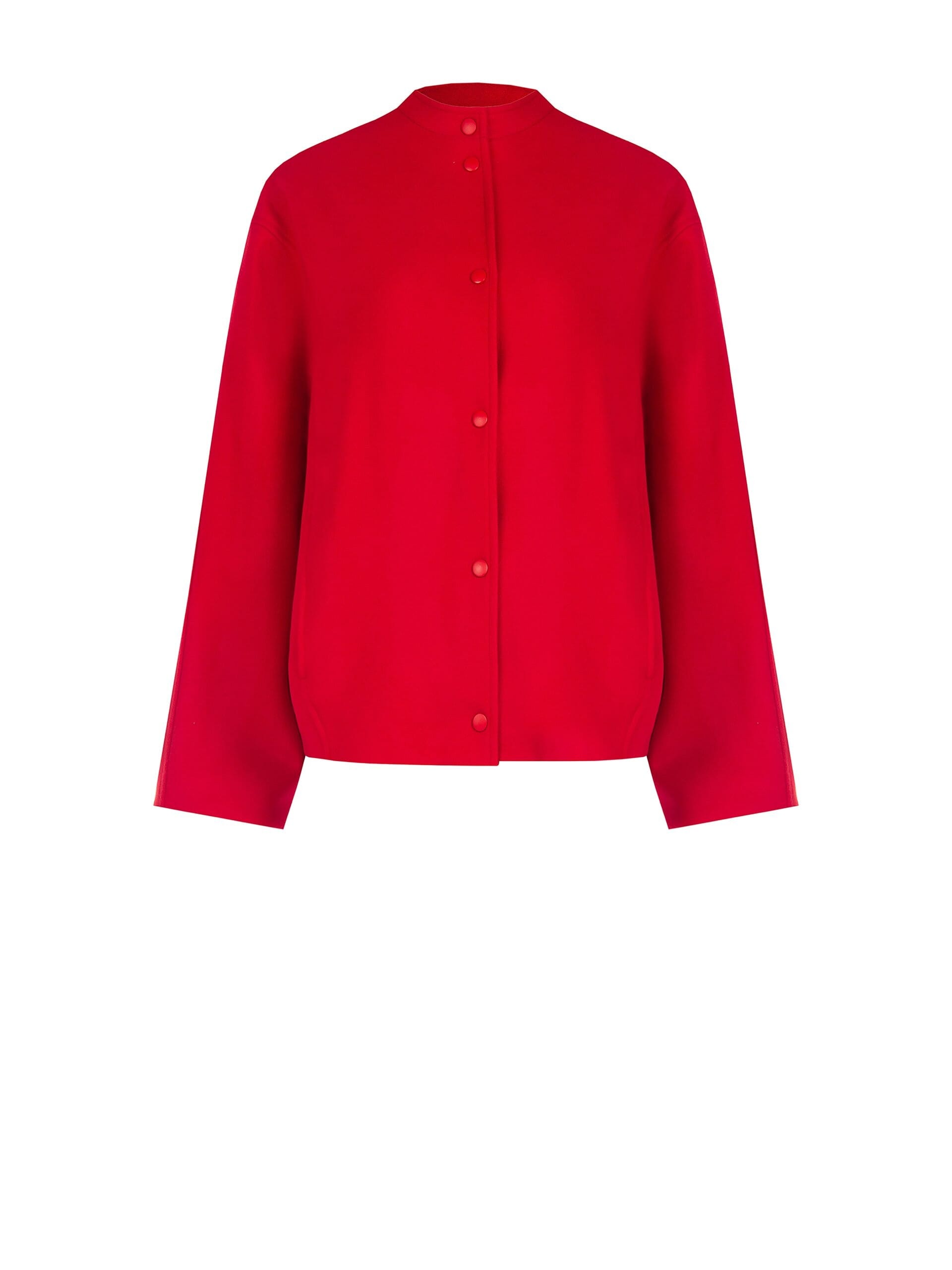 Cappotto Bomber Over Con Bottoni Tono Su Tono Rinascimento