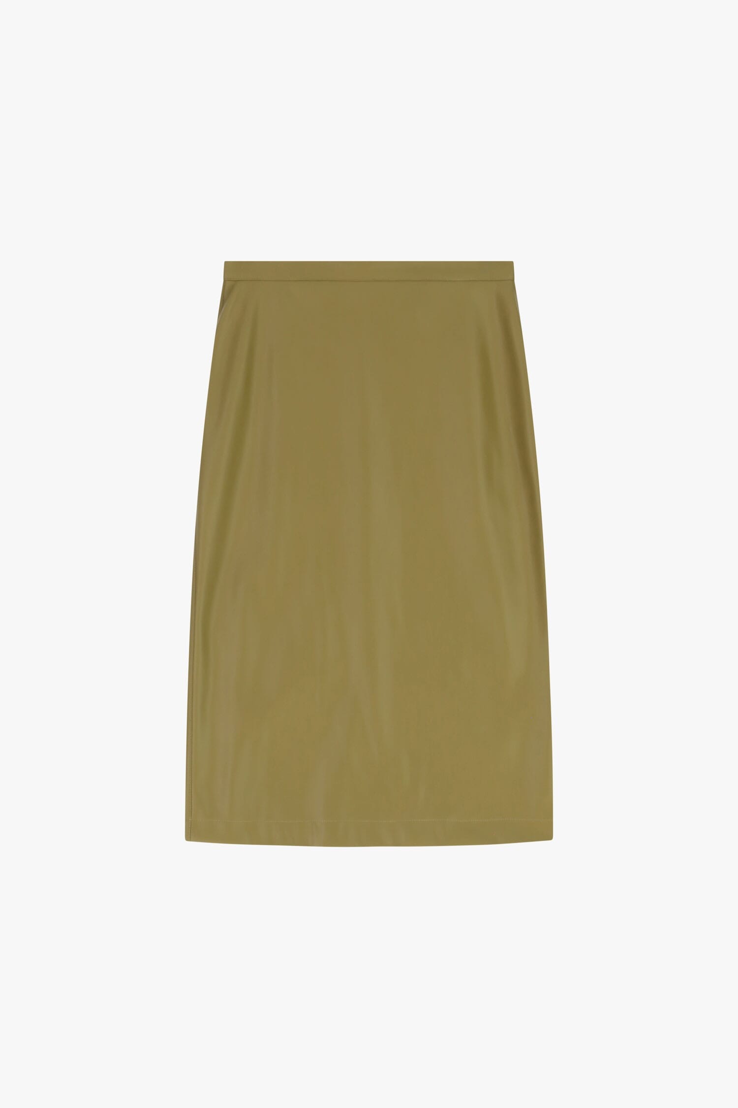 Jupe fourreau midi taille haute avec fente arrière Dixie