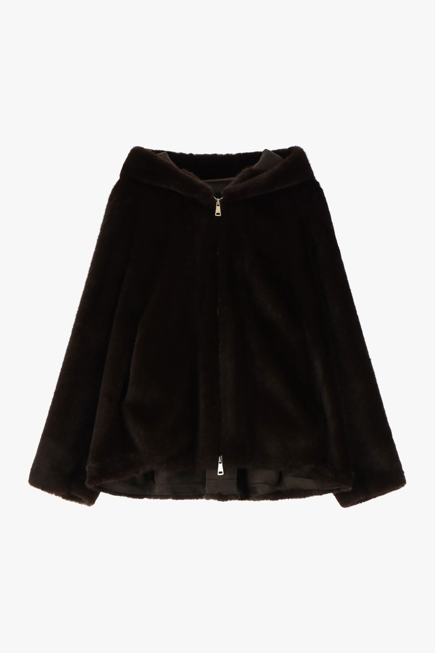 Eco-Fur Con Cappuccio E Chiusura Zip Dixie