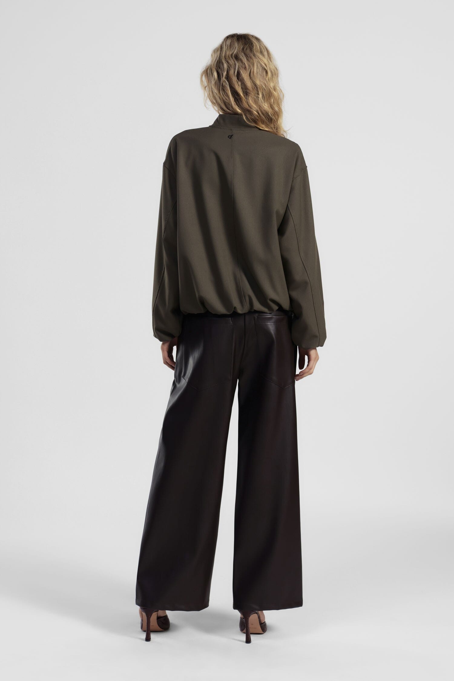 Pantaloni Ampi A Gamba Larga Dixie