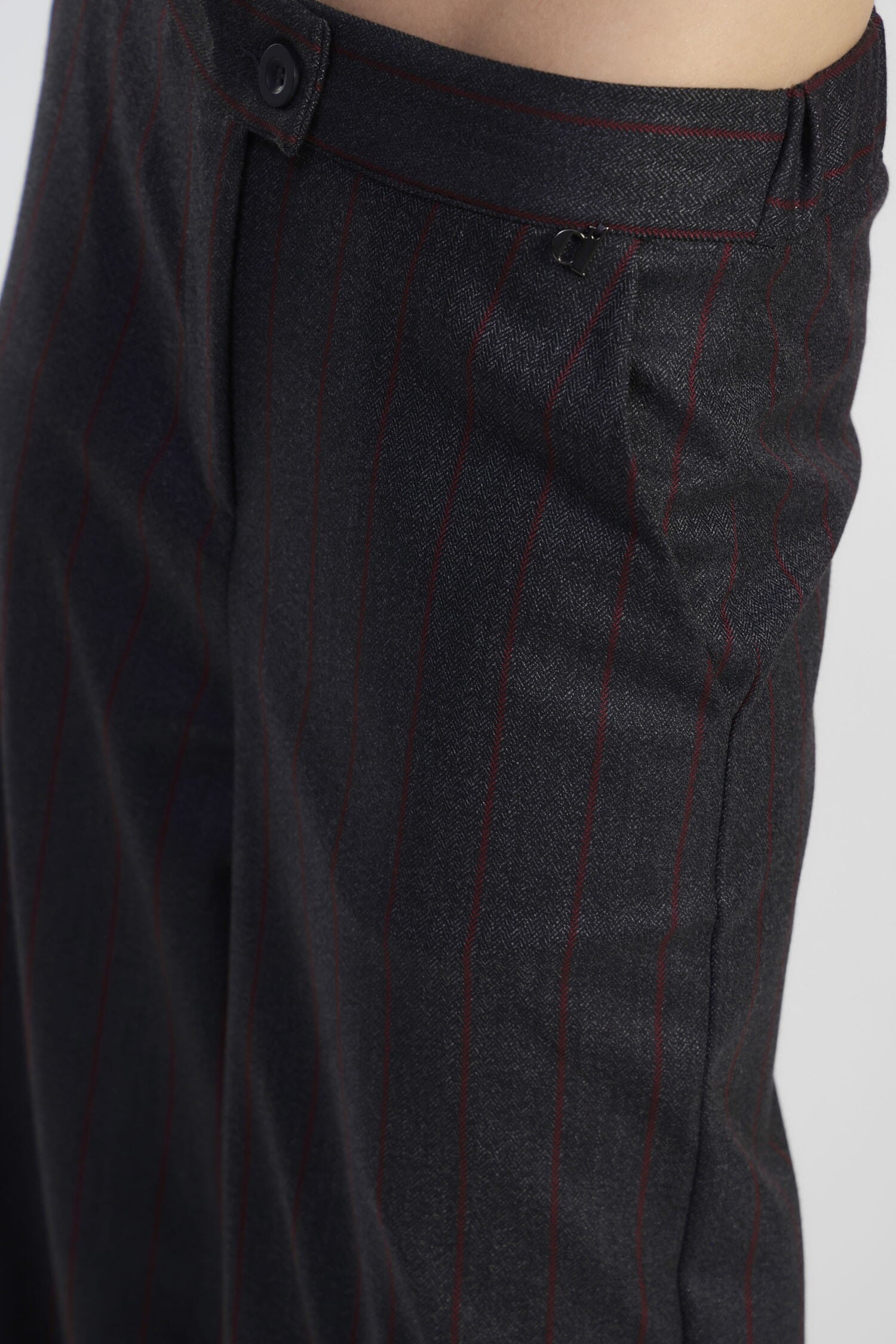 Striped Palace Trousers With Side Pockets Dixie