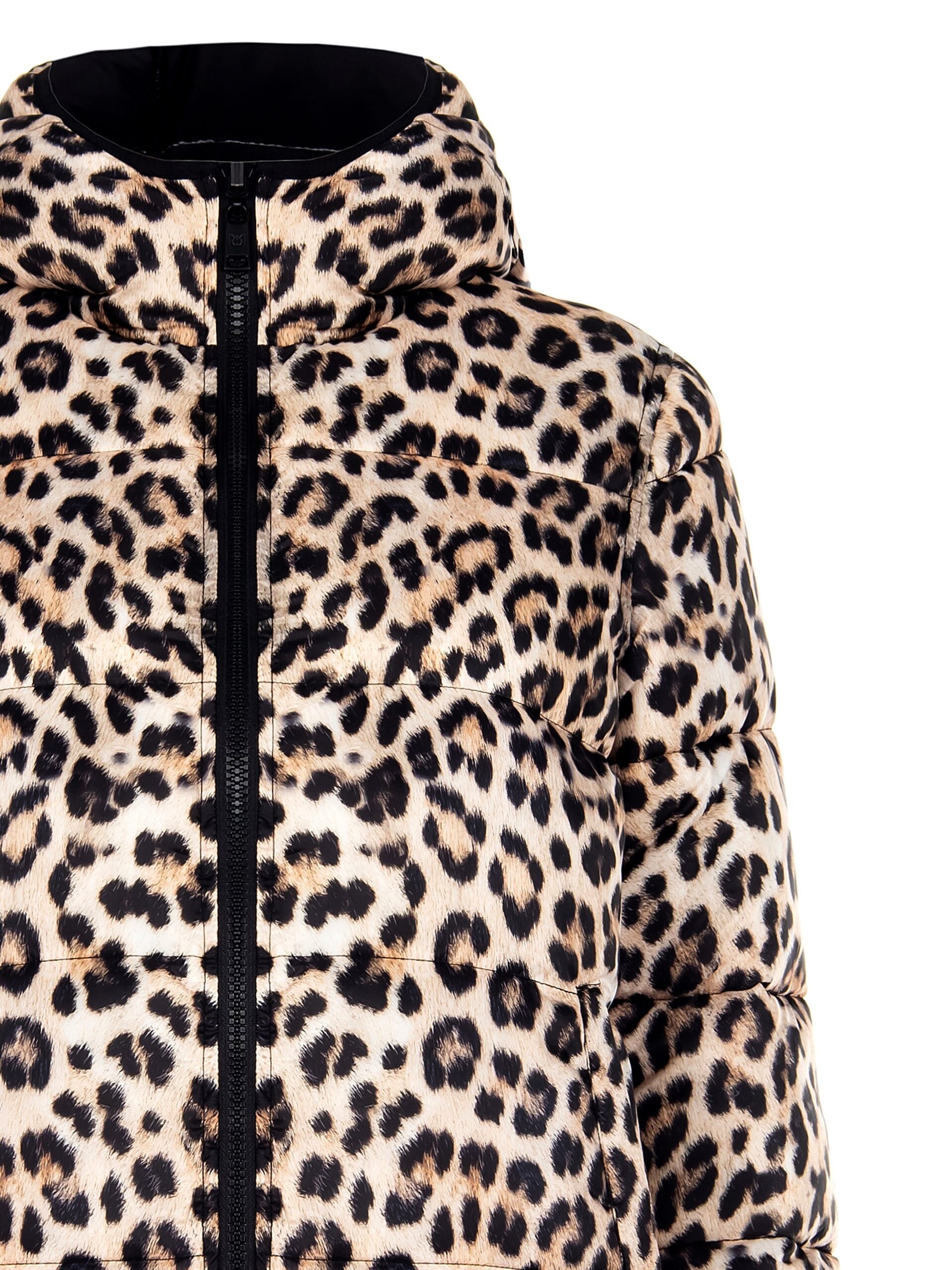 Piumino Corto Trapuntato Reversibile Con Cappuccio Rinascimento