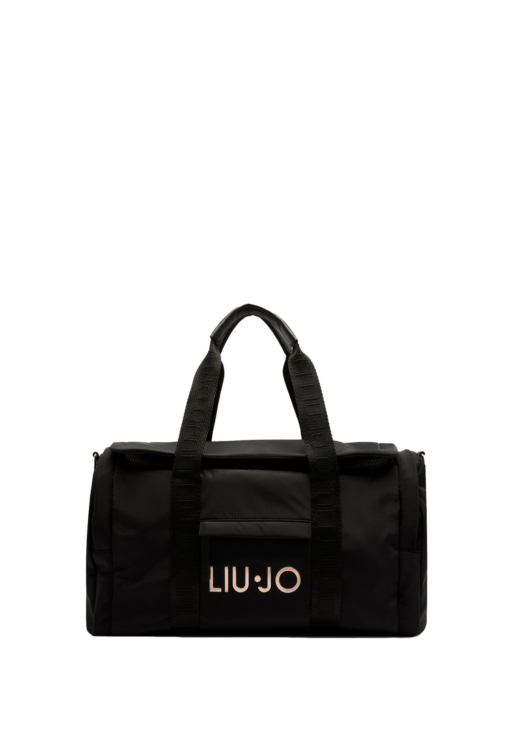 Borsone In Nylon Con Logo Liu Jo