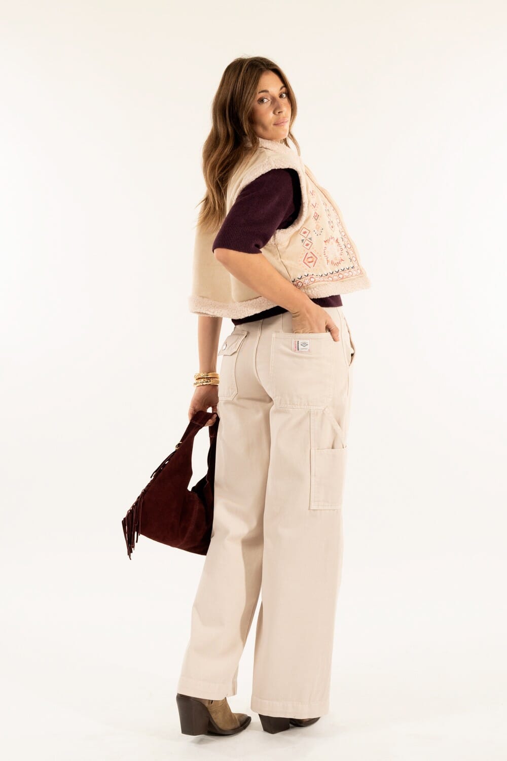 Pantalone Worker Fit "Blenda" Kontatto