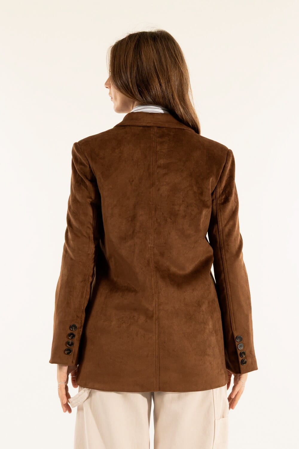 Kontatto Suede Button Jacket