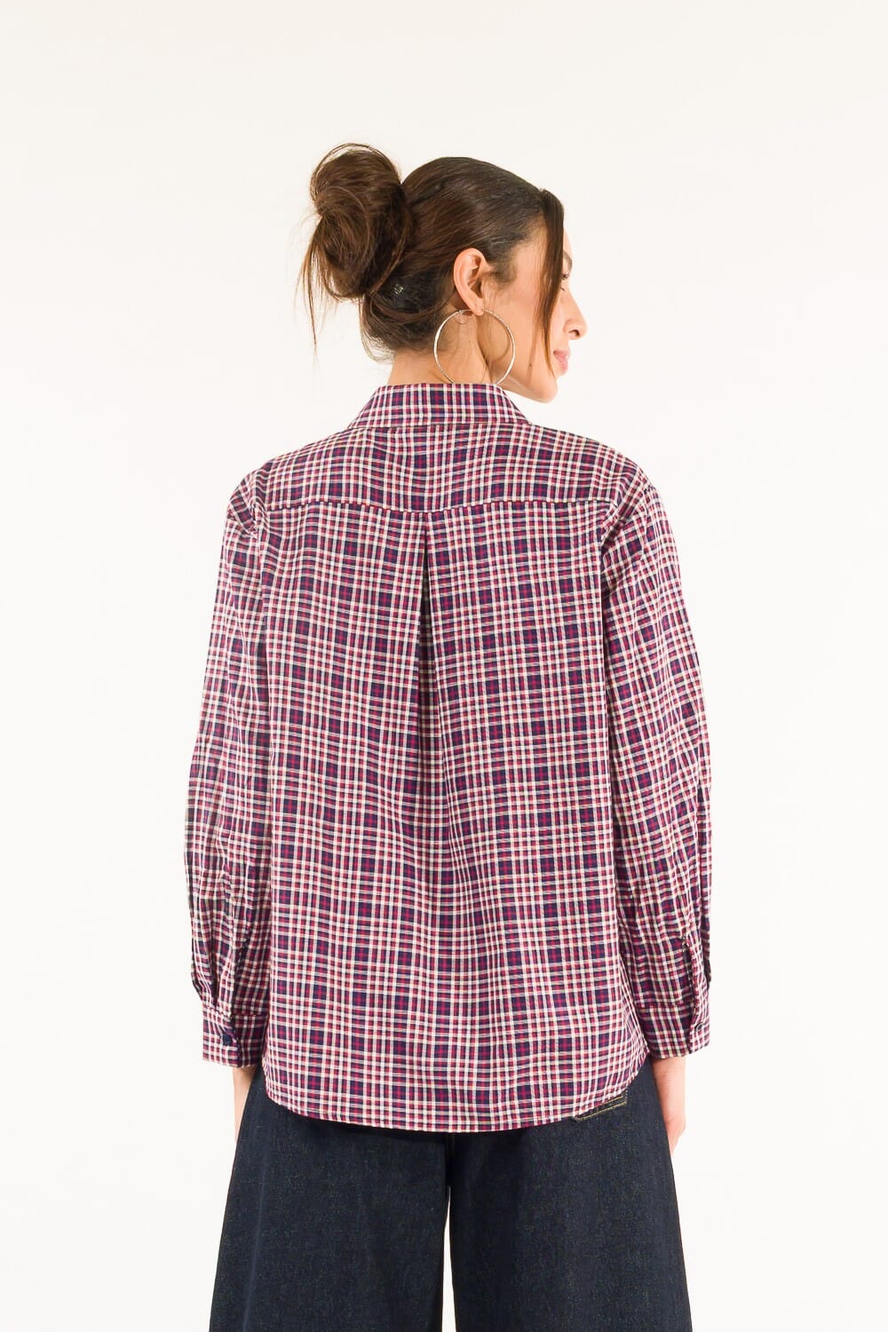 Camicia Over Strass Kontatto