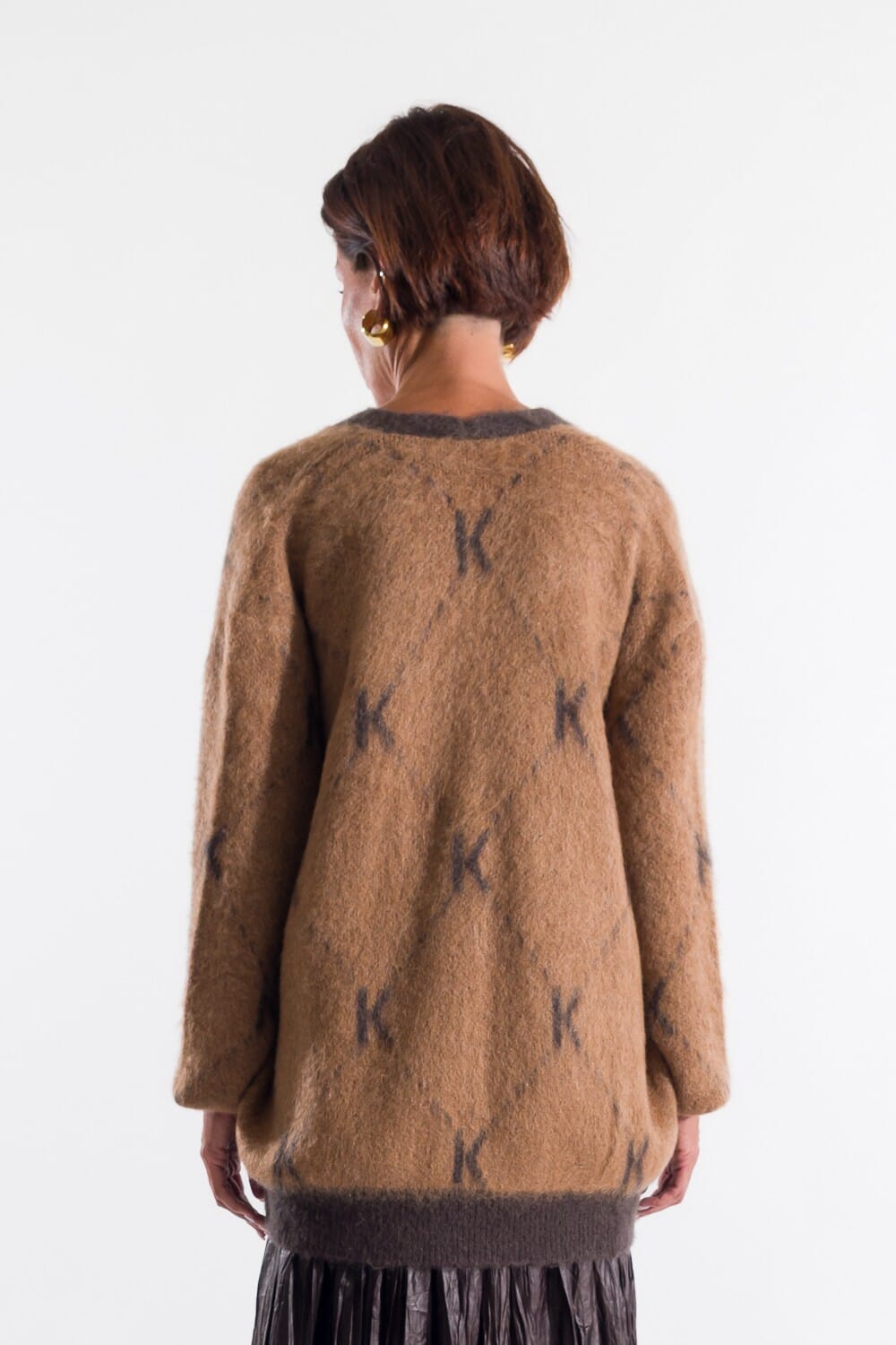 Veste en jacquard Kontatto