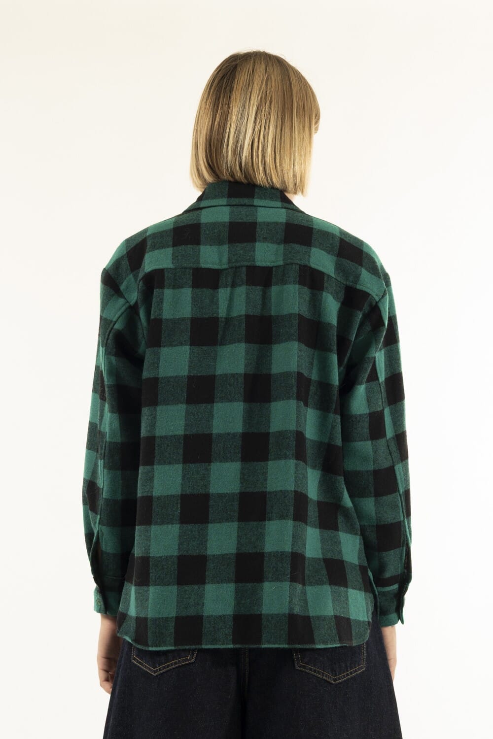 Kontatto Over Check Shirt