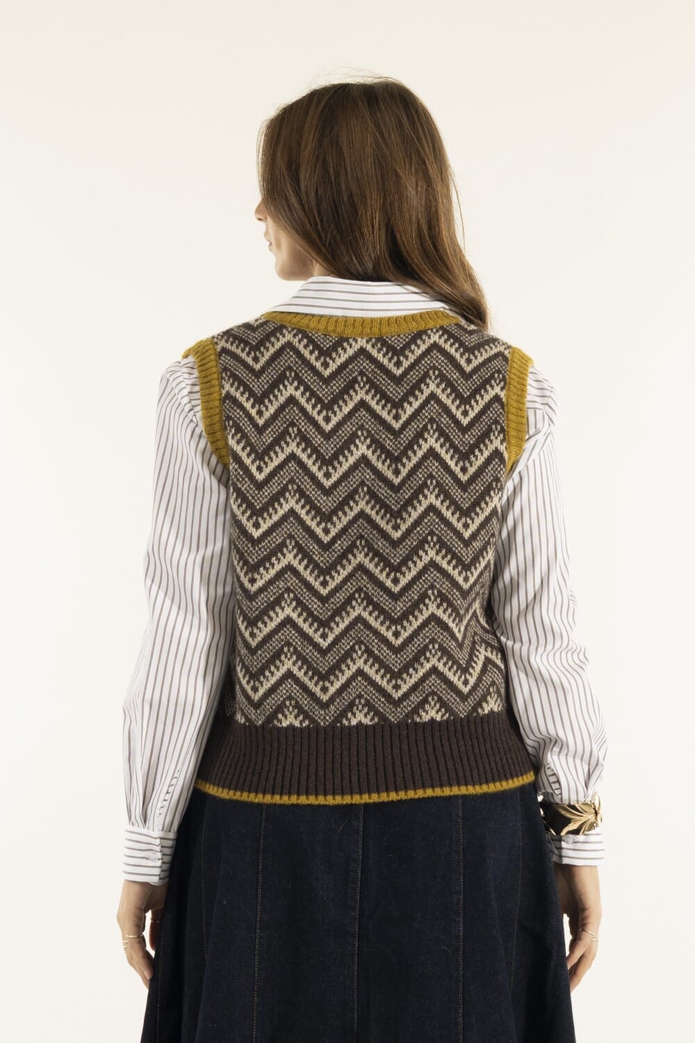 Kontatto Smile Jacquard Vest
