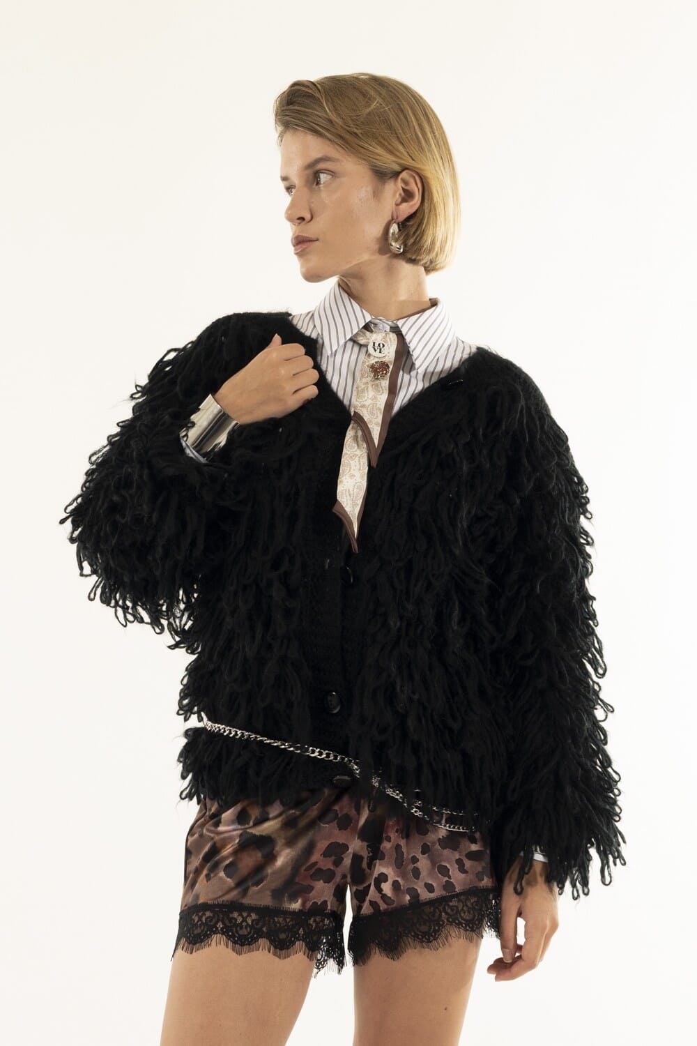 Giacca Punto Pelliccia Kontatto