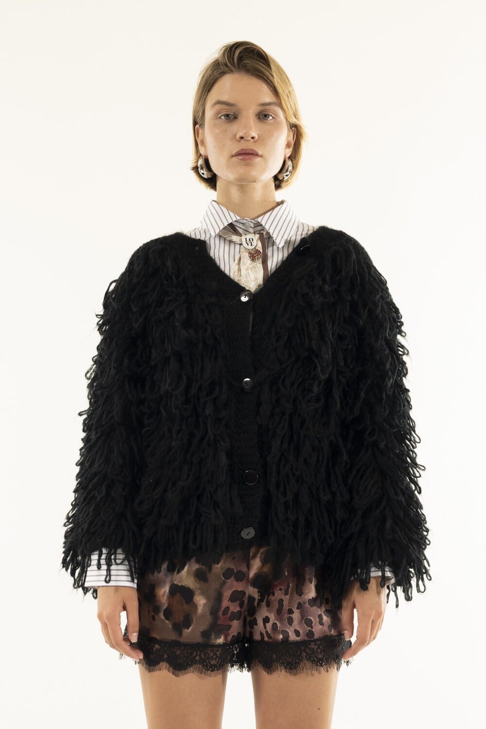 Giacca Punto Pelliccia Kontatto