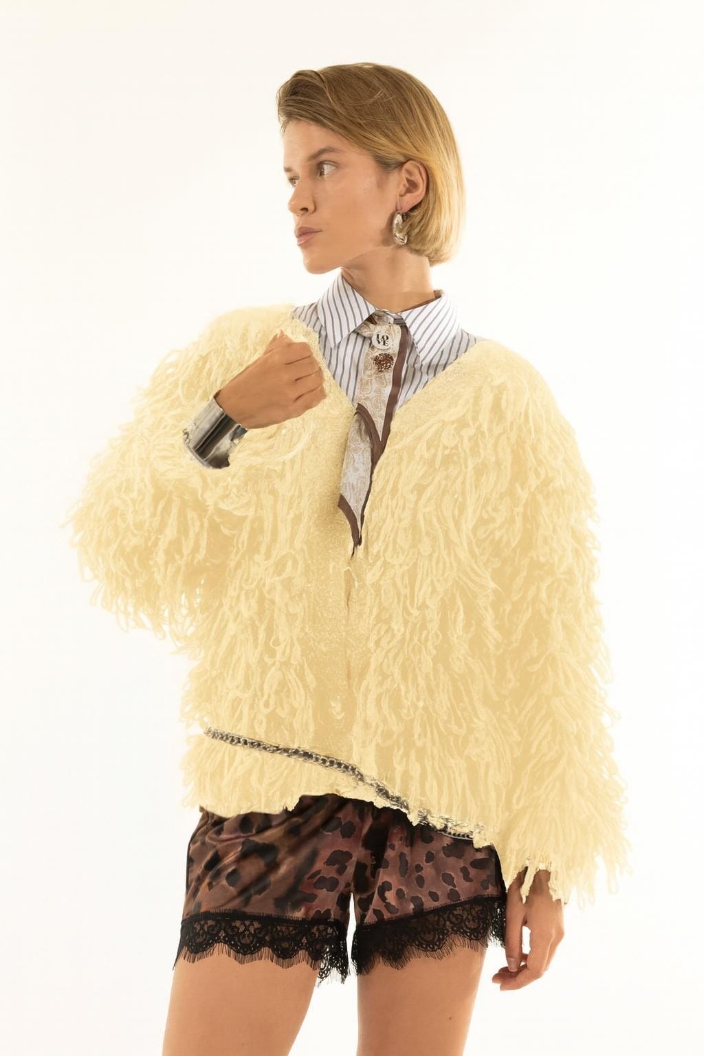 Giacca Punto Pelliccia Kontatto