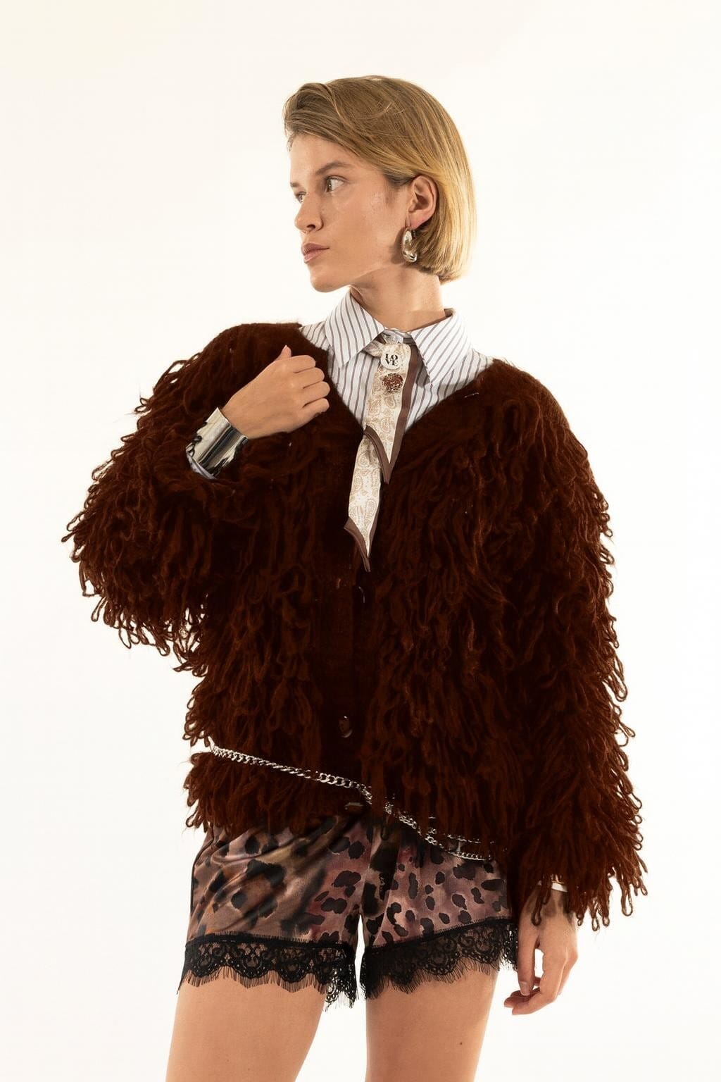 Giacca Punto Pelliccia Kontatto