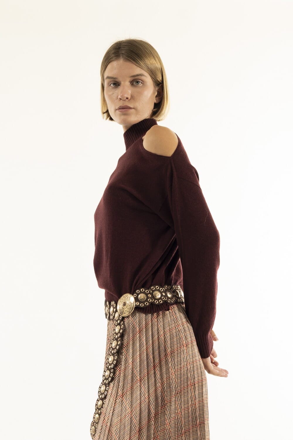 Kontatto Col roulé à trous d'épaules