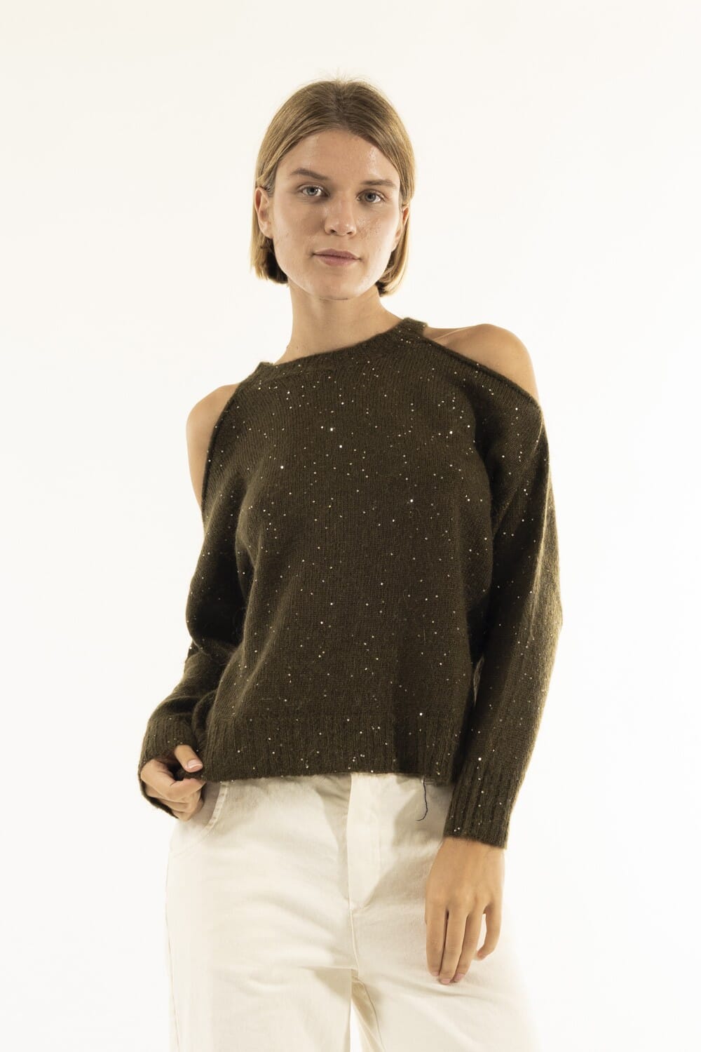 Girocollo Fori Spalle Kontatto