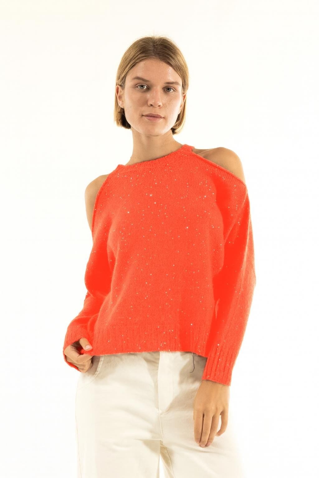 Girocollo Fori Spalle Kontatto