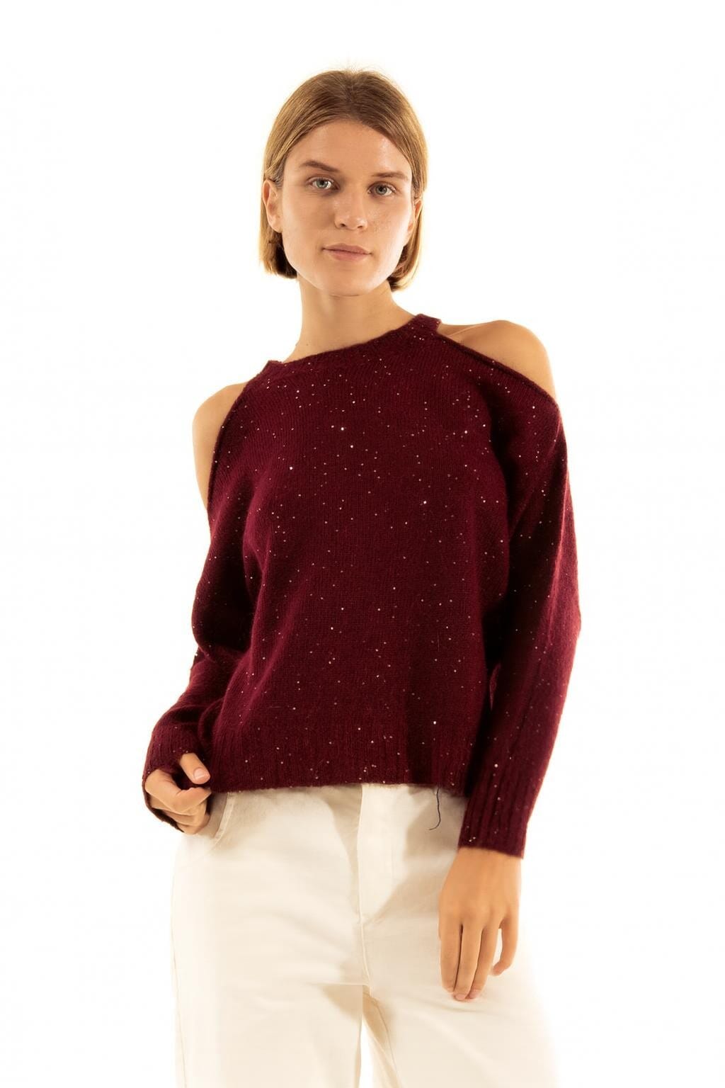 Girocollo Fori Spalle Kontatto