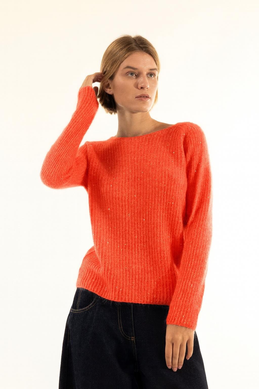 Maglia Scollo Barca Kontatto