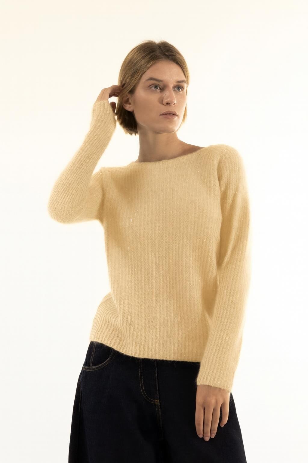 Maglia Scollo Barca Kontatto