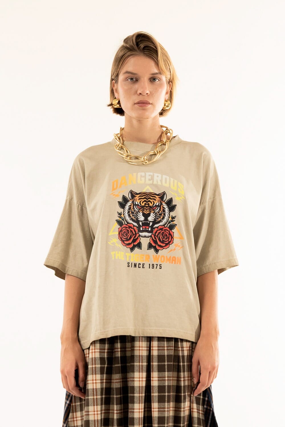 Kontatto - T-shirt imprimé rock